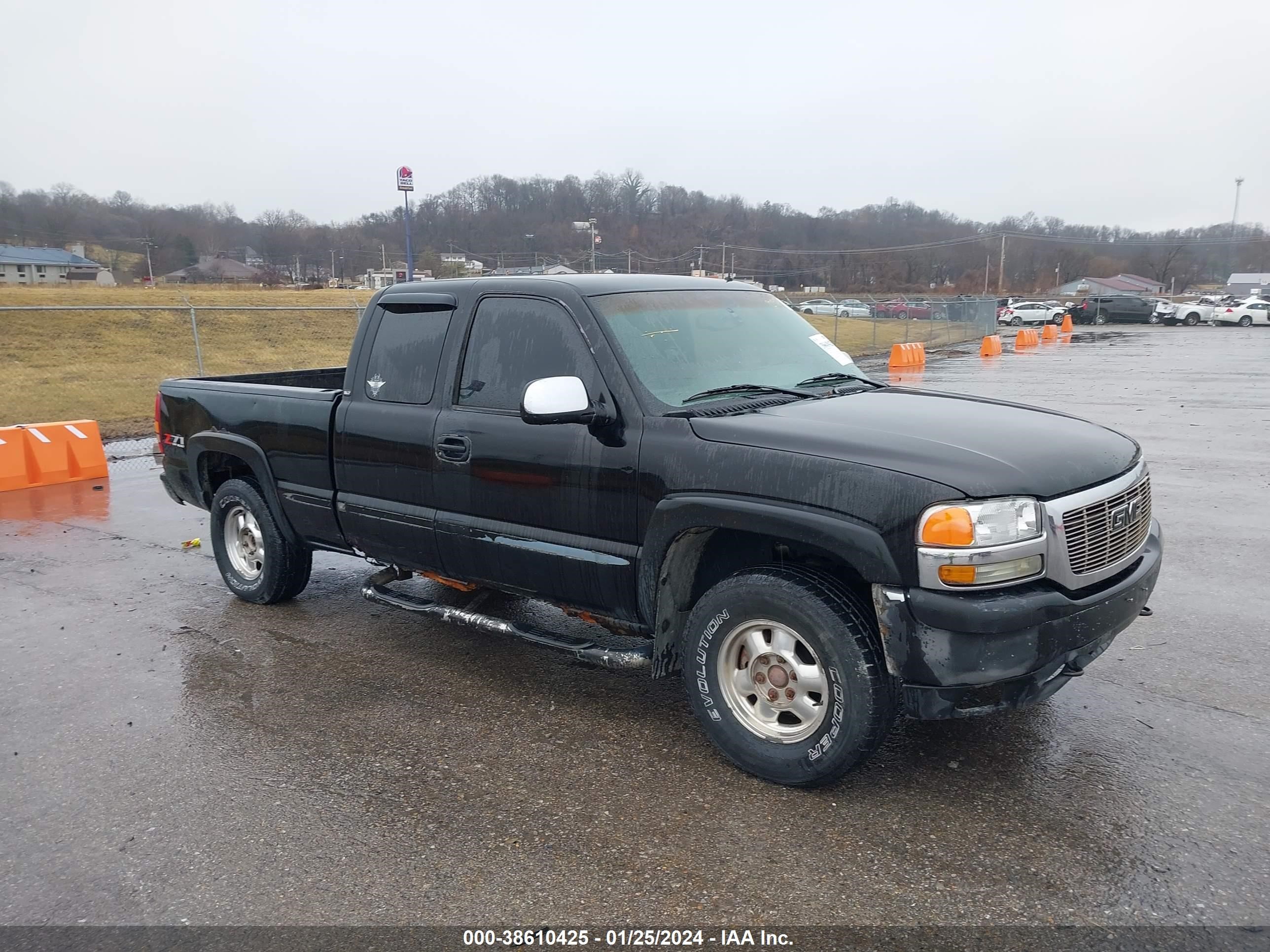 GMC SIERRA 2002 2gtek19t921181822