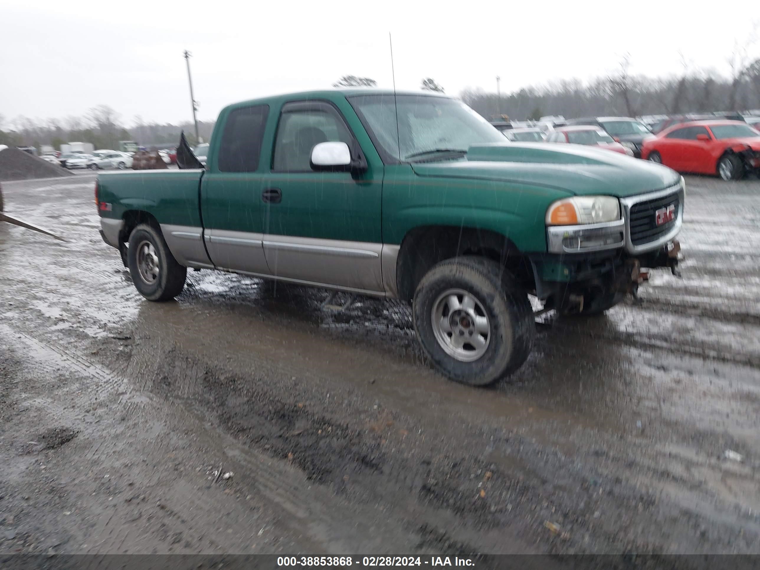 GMC SIERRA 2000 2gtek19t9y1173468