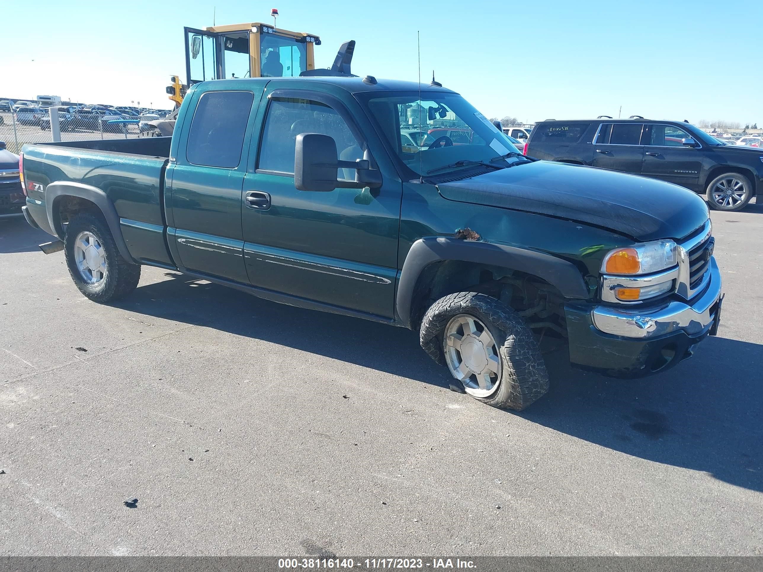 GMC SIERRA 2004 2gtek19tx41202308