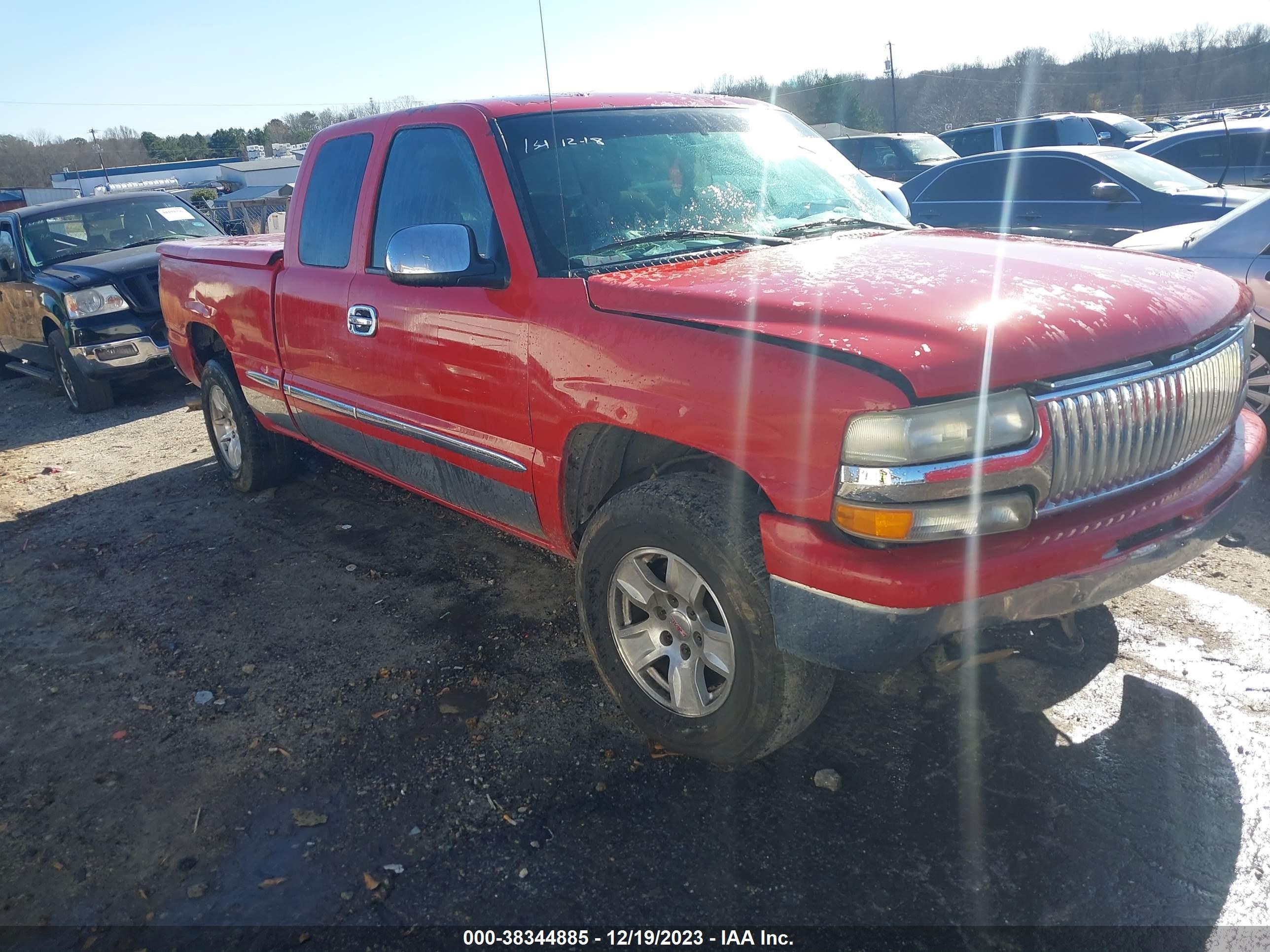 GMC SIERRA 2000 2gtek19txy1350948