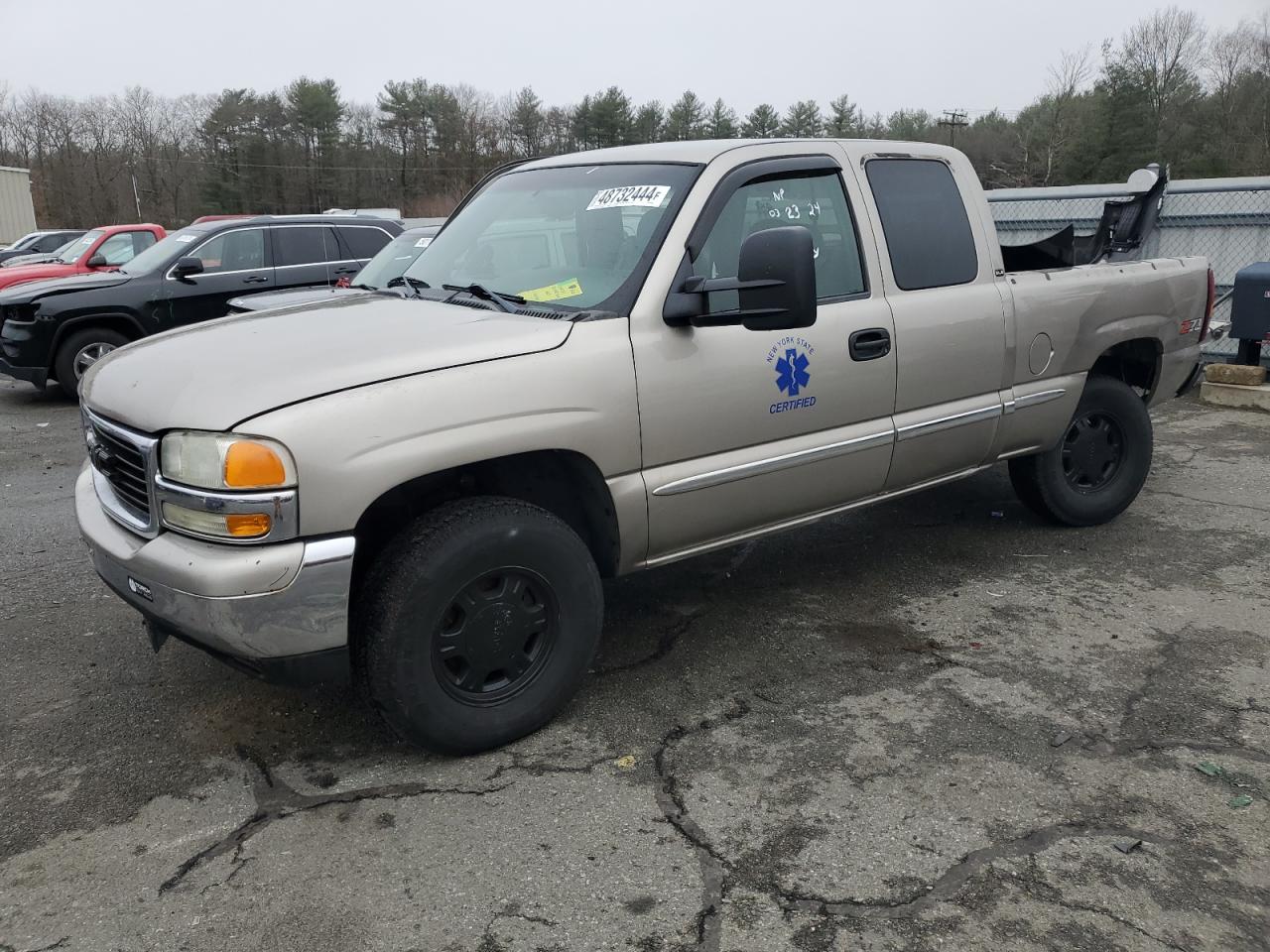 GMC SIERRA 2002 2gtek19v121326546