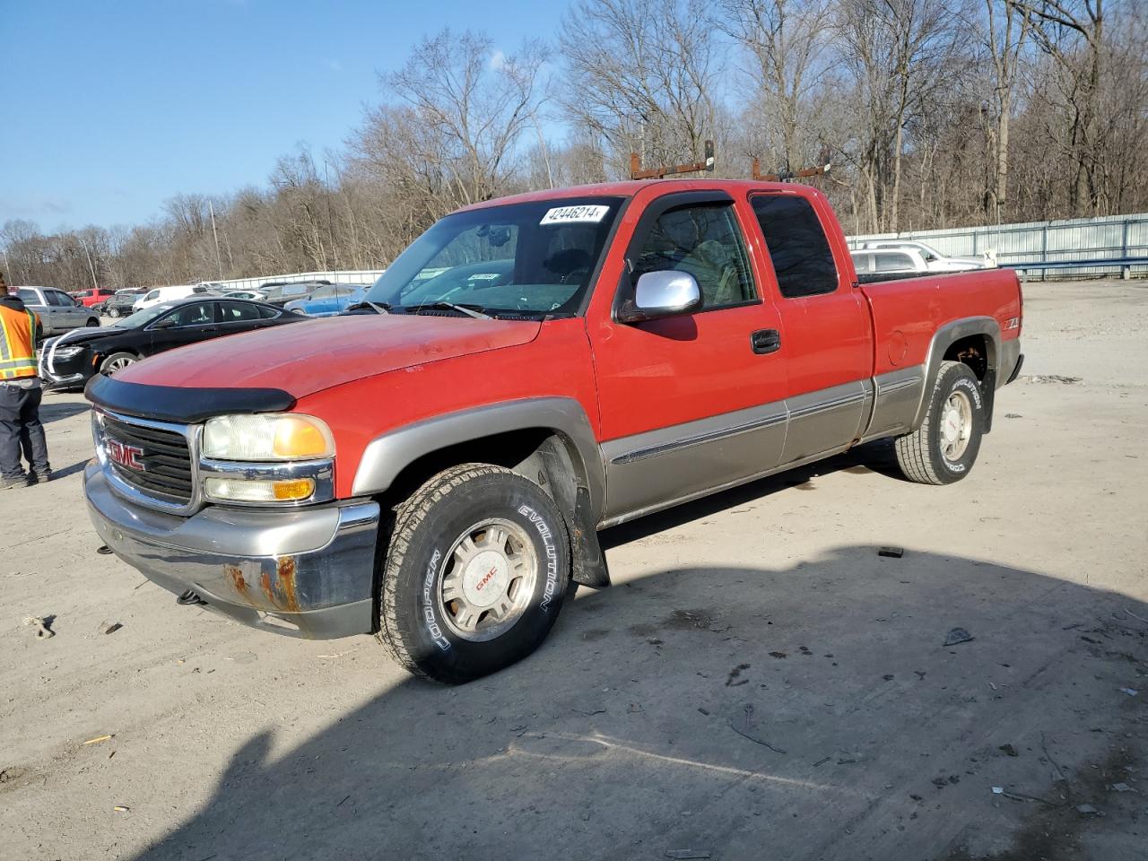 GMC SIERRA 2002 2gtek19v121336669