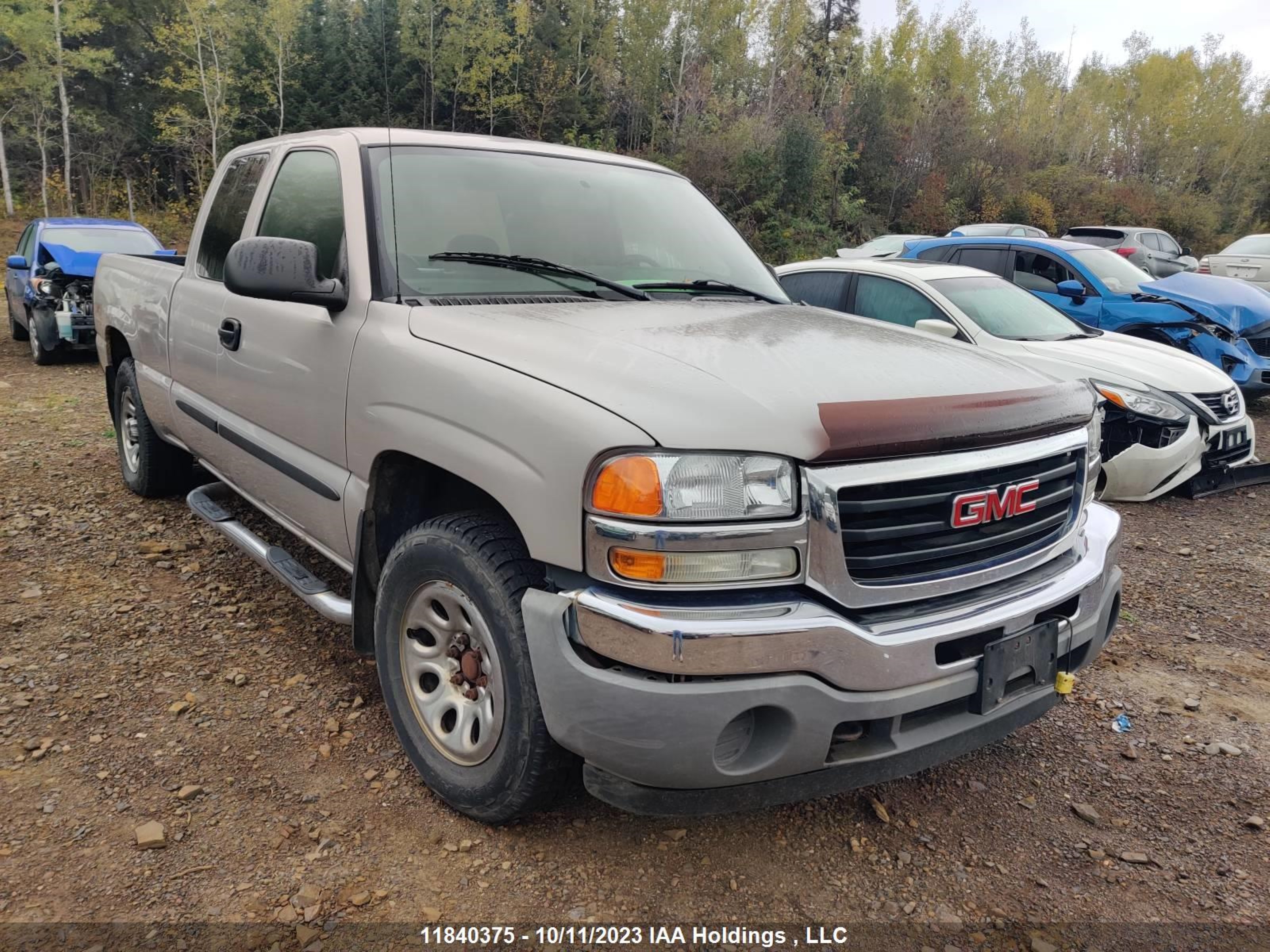 GMC SIERRA 2005 2gtek19v251256933