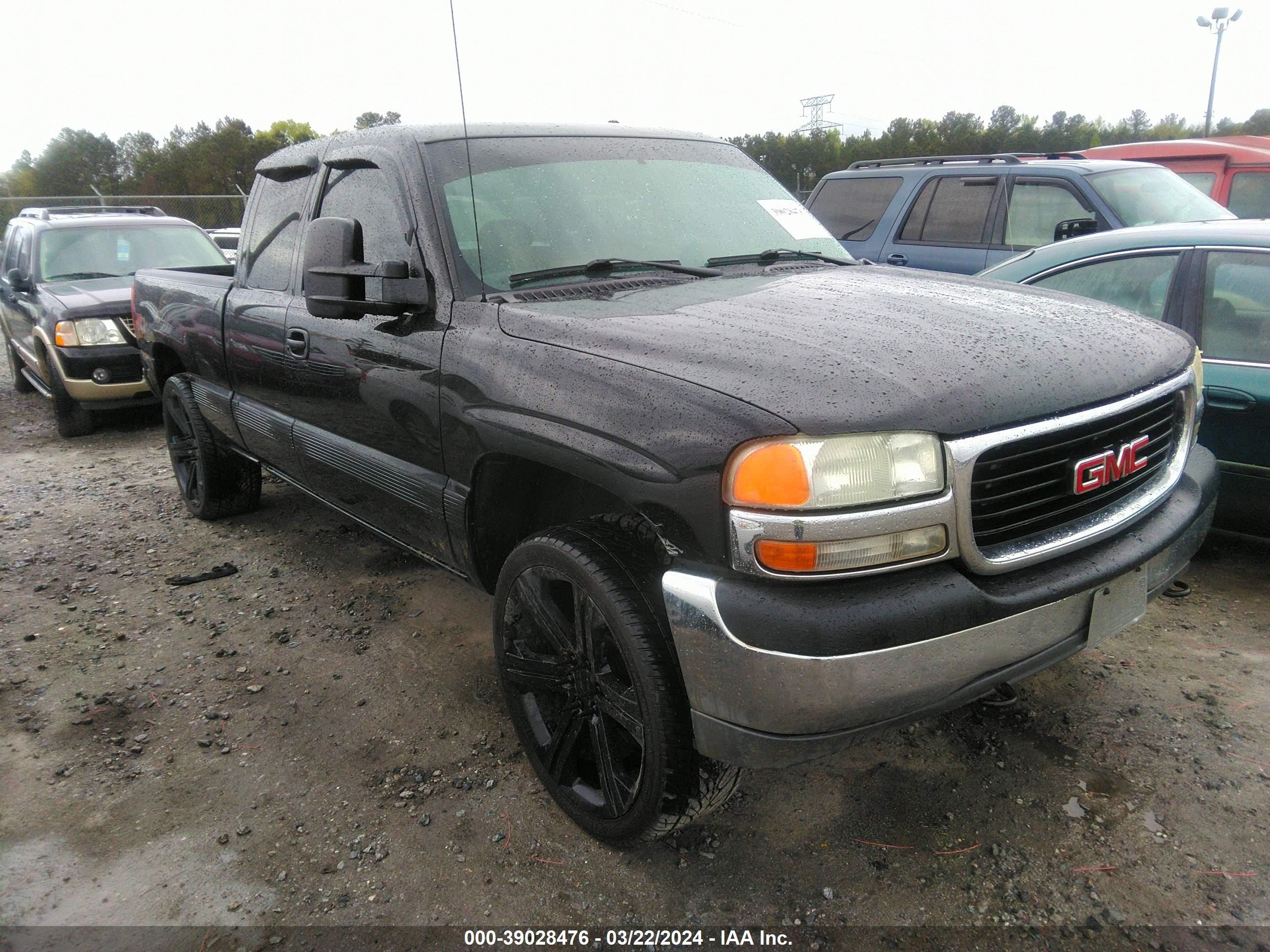 GMC SIERRA 2000 2gtek19v4y1293812