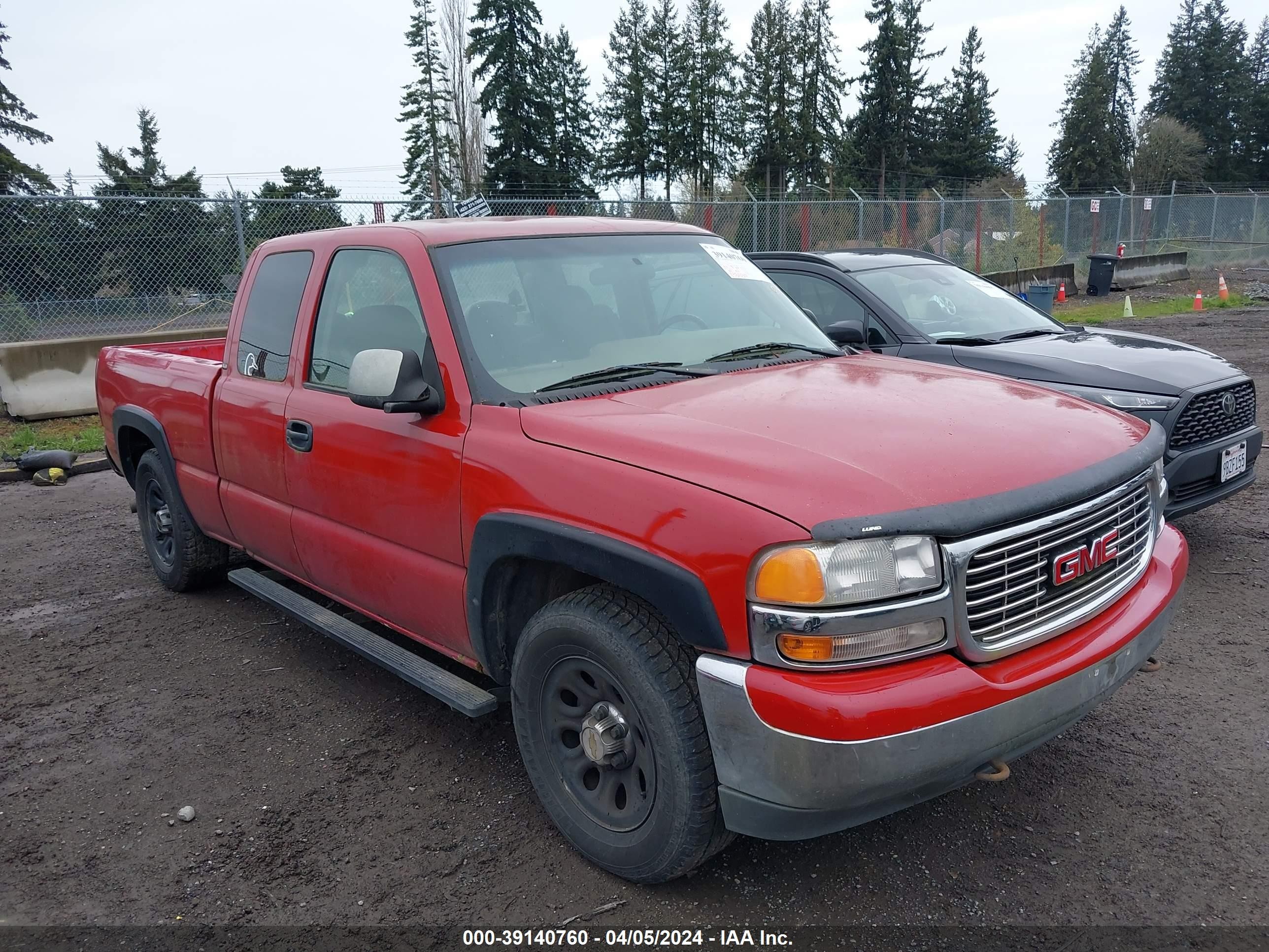 GMC SIERRA 2000 2gtek19v5y1330916