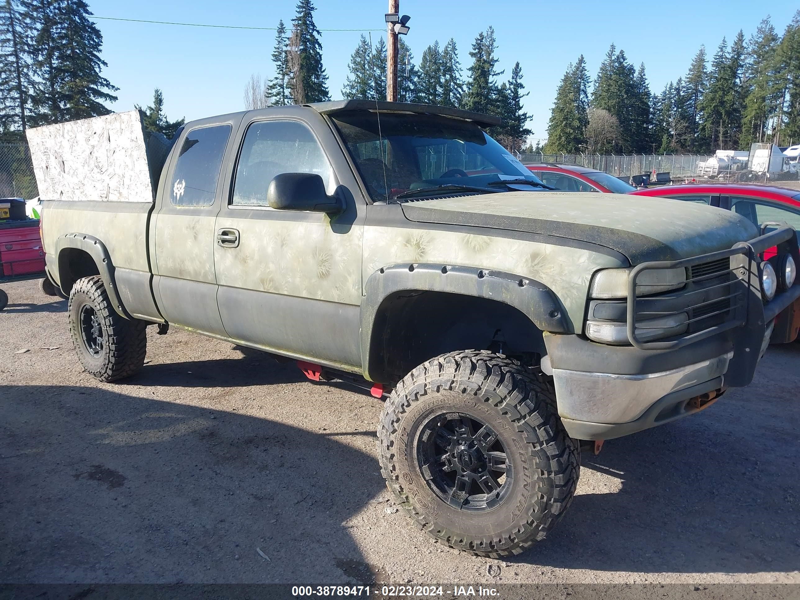 GMC SIERRA 1999 2gtek19v7x1517282