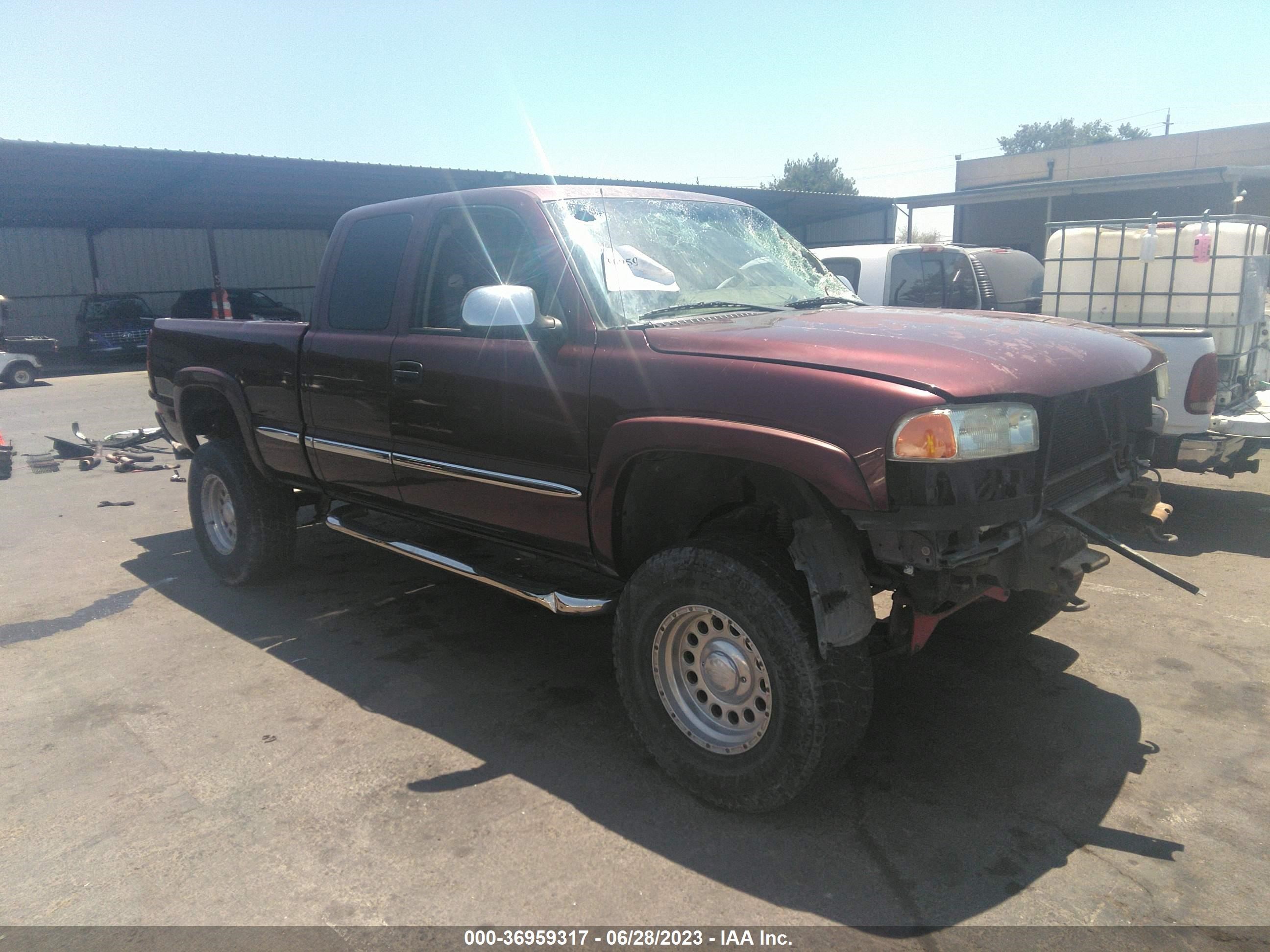 GMC SIERRA 2001 2gtek19v911248077