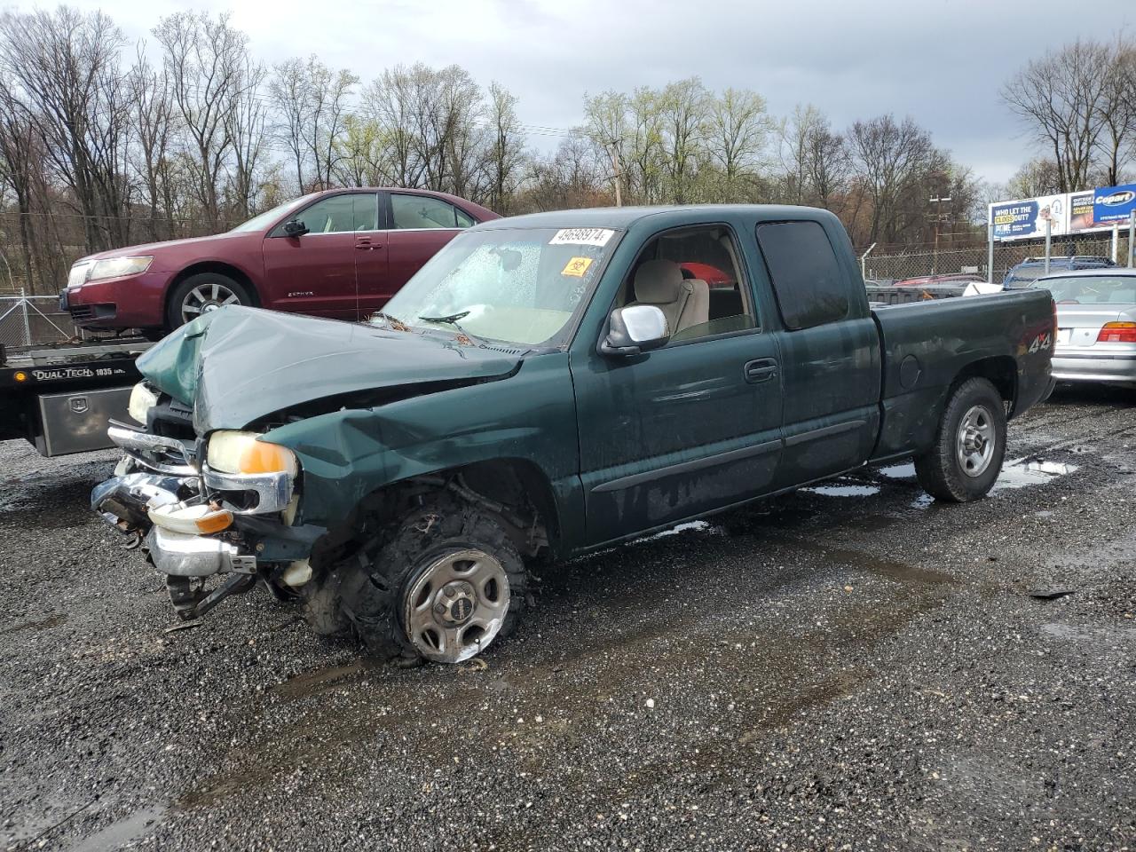 GMC SIERRA 2004 2gtek19vx41149921