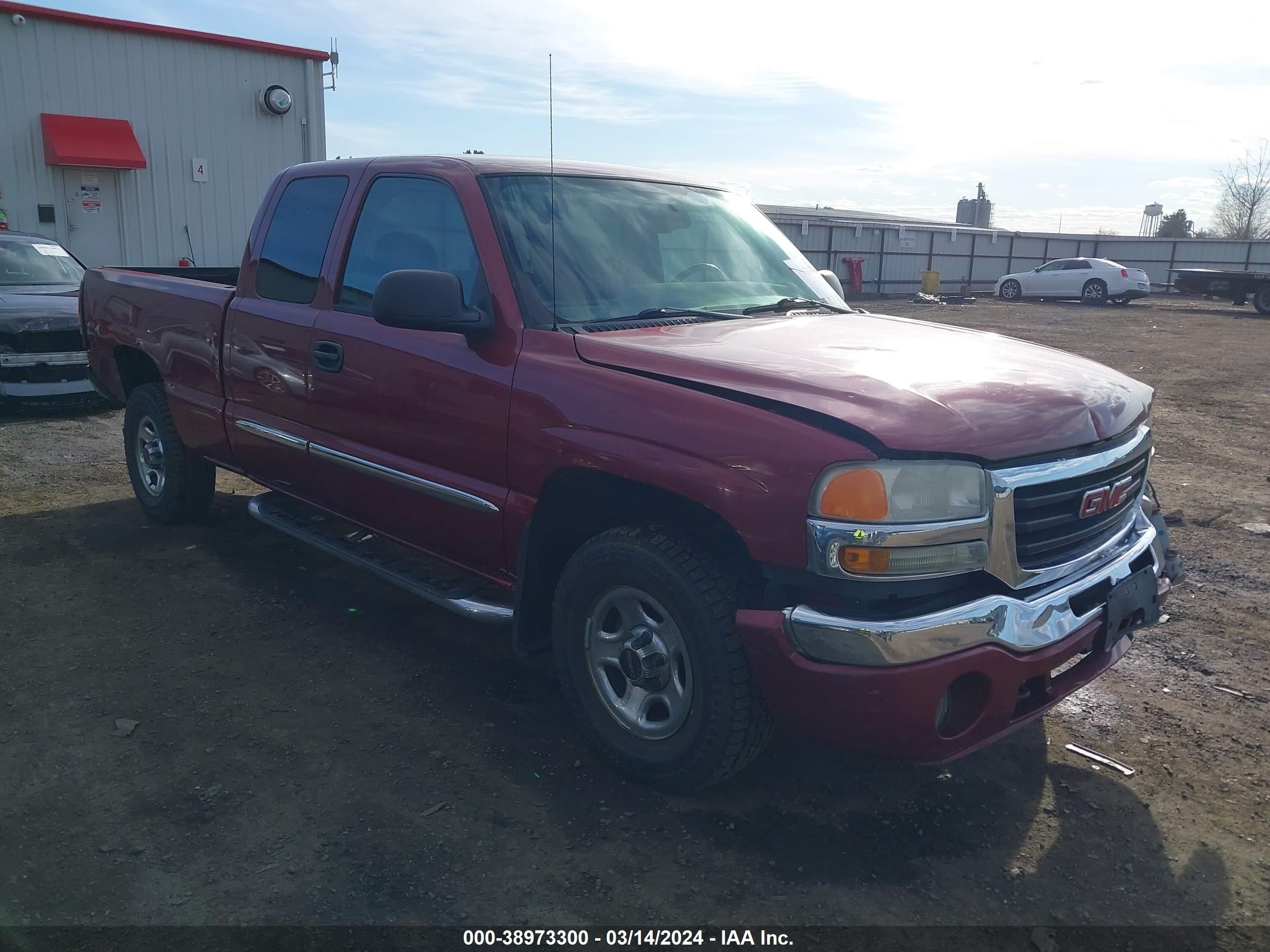 GMC SIERRA 2004 2gtek19vx41385050