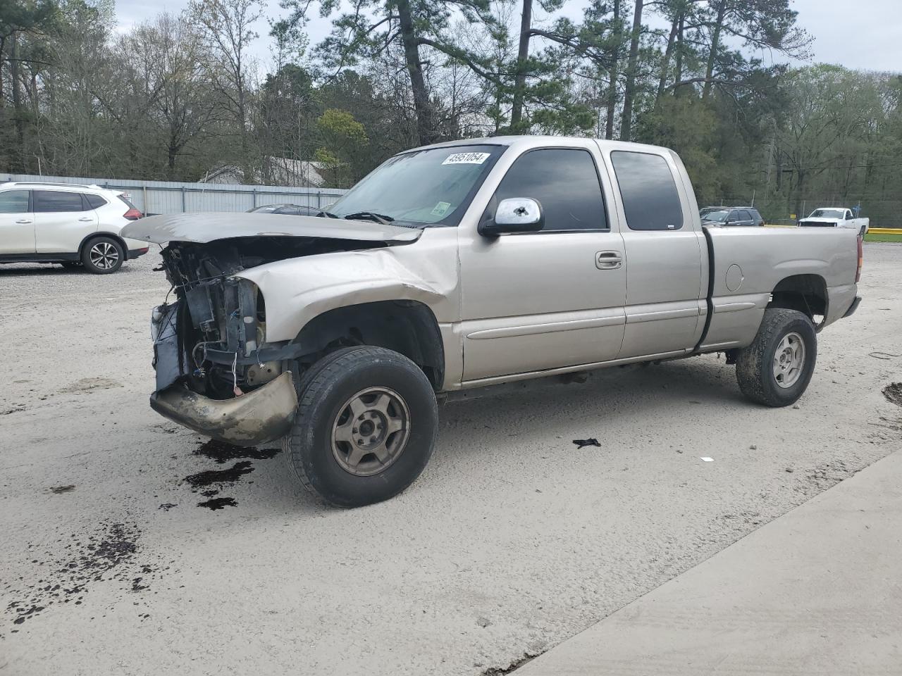 GMC SIERRA 2001 2gtek69u011226697