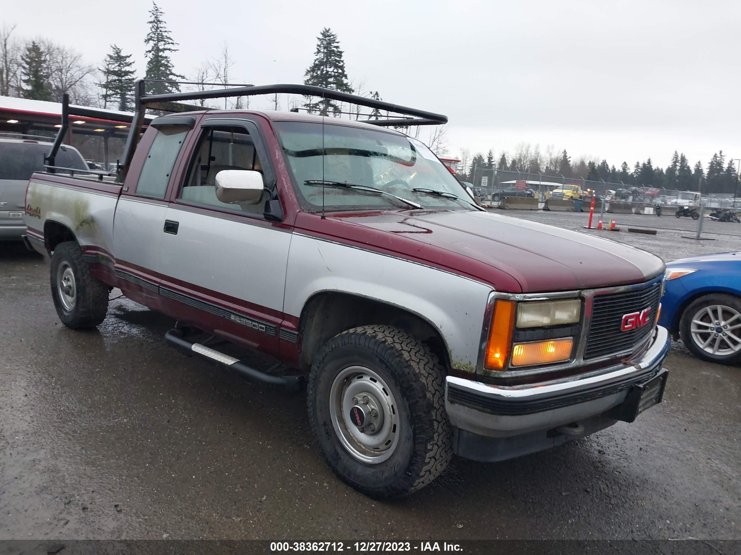 GMC SIERRA 1993 2gtfk29k0p1524848