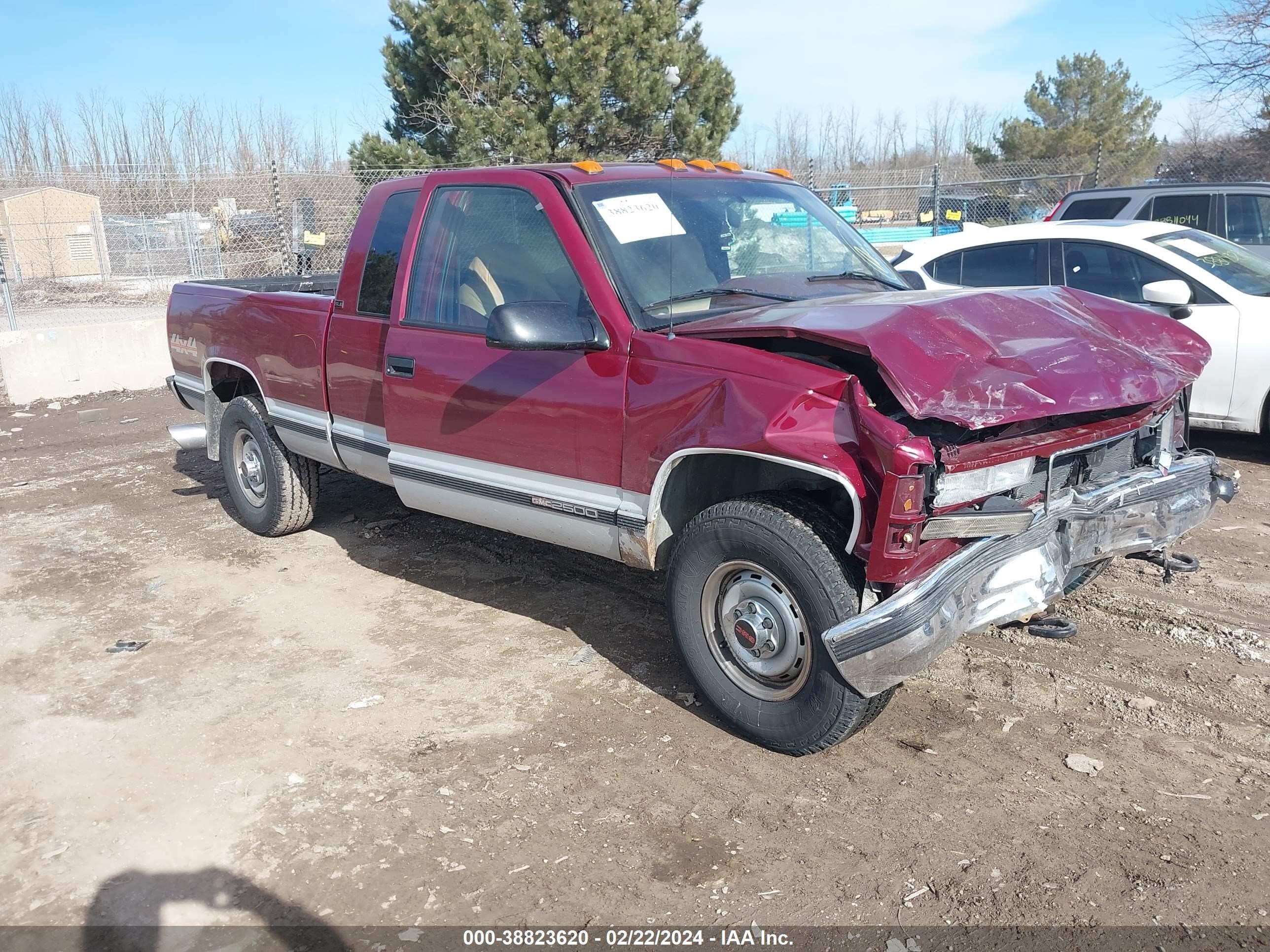 GMC SIERRA 1995 2gtfk29s6s1587543