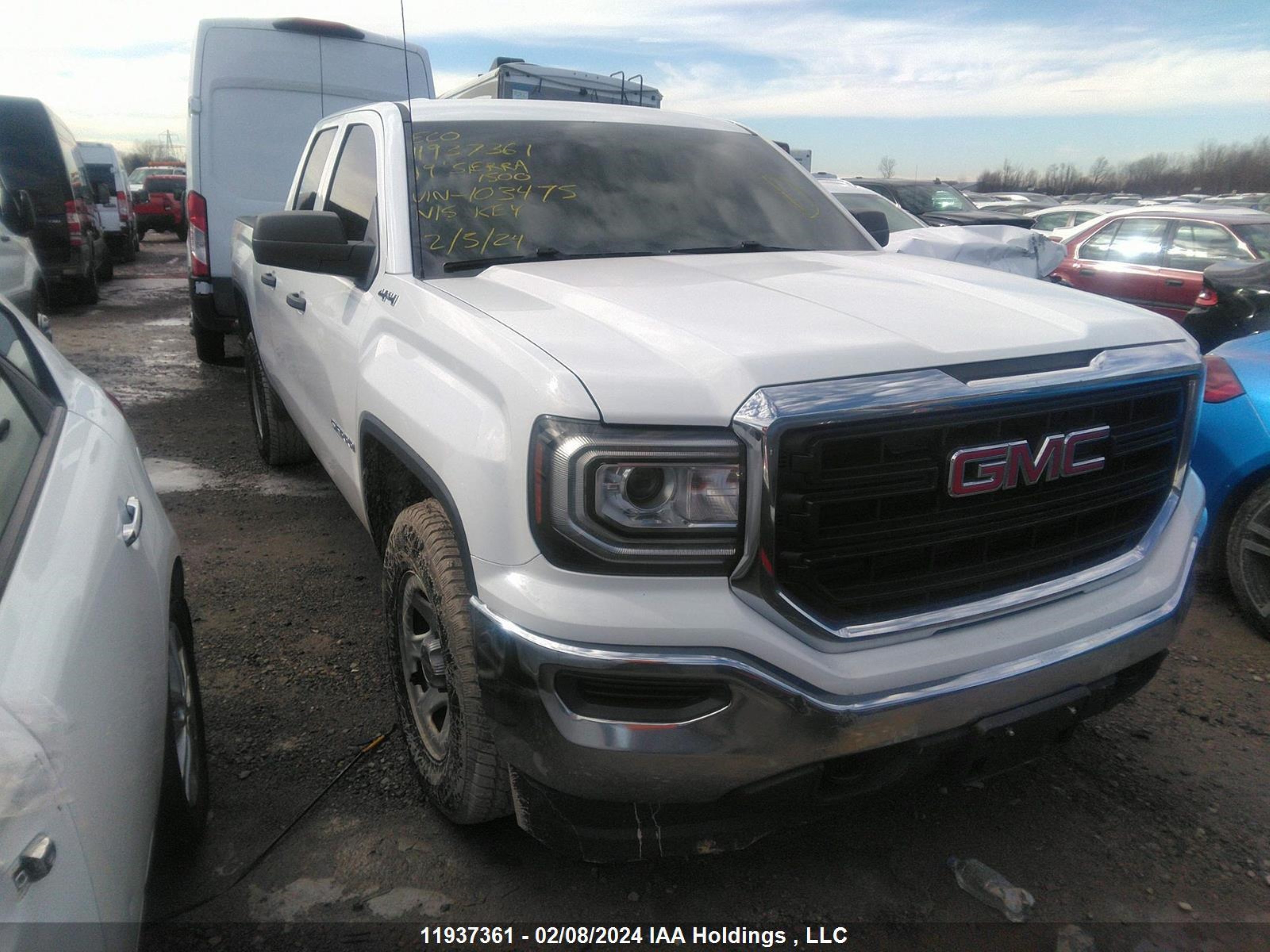 GMC SIERRA 2019 2gtv2lec7k1103475