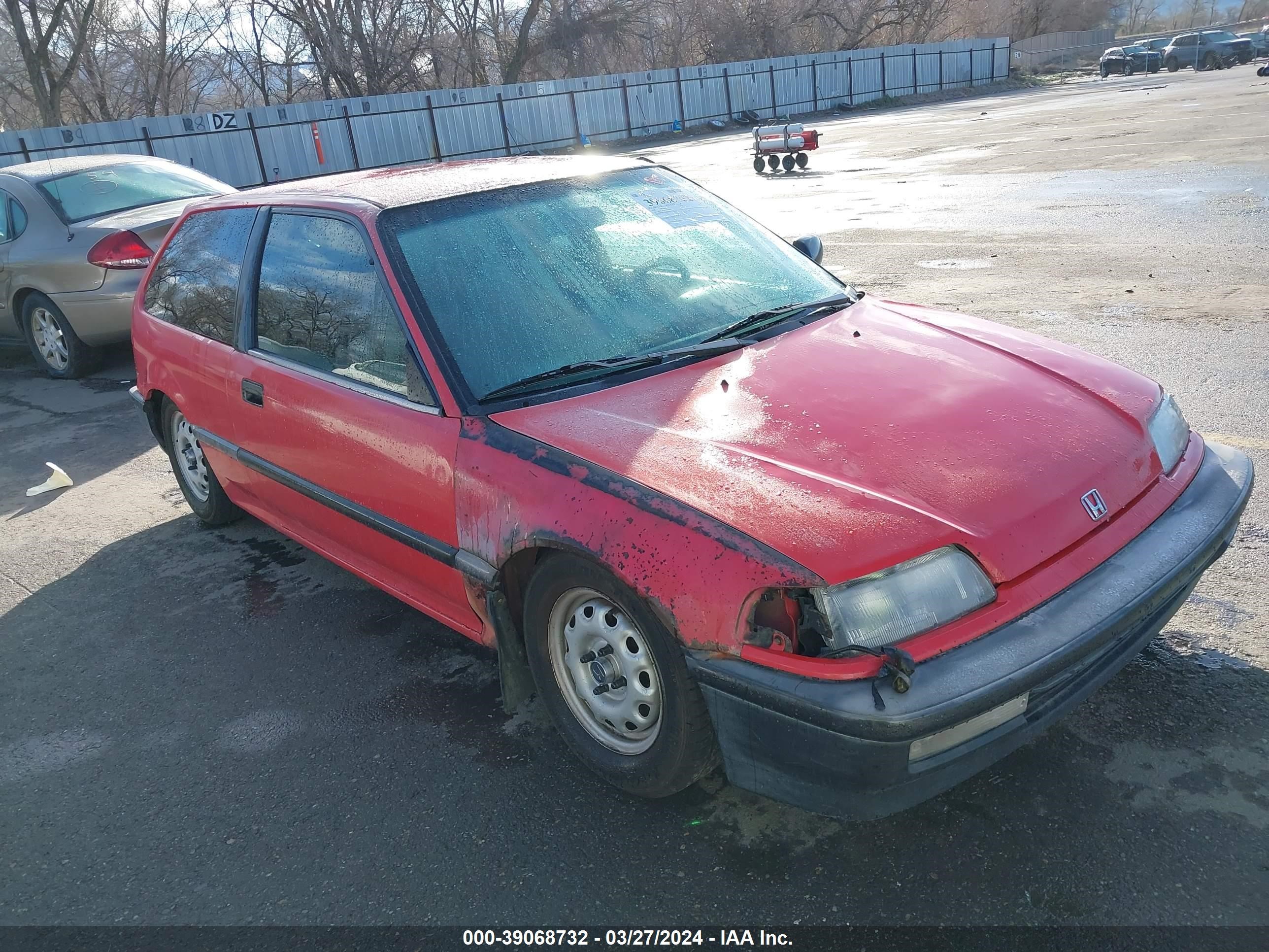 HONDA CIVIC 1991 2hged6340mh588884