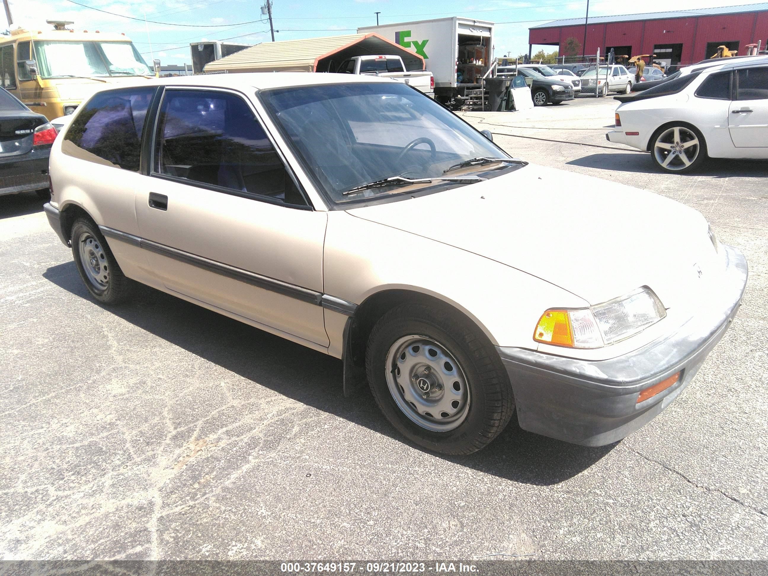 HONDA CIVIC 1989 2hged6342kh502360