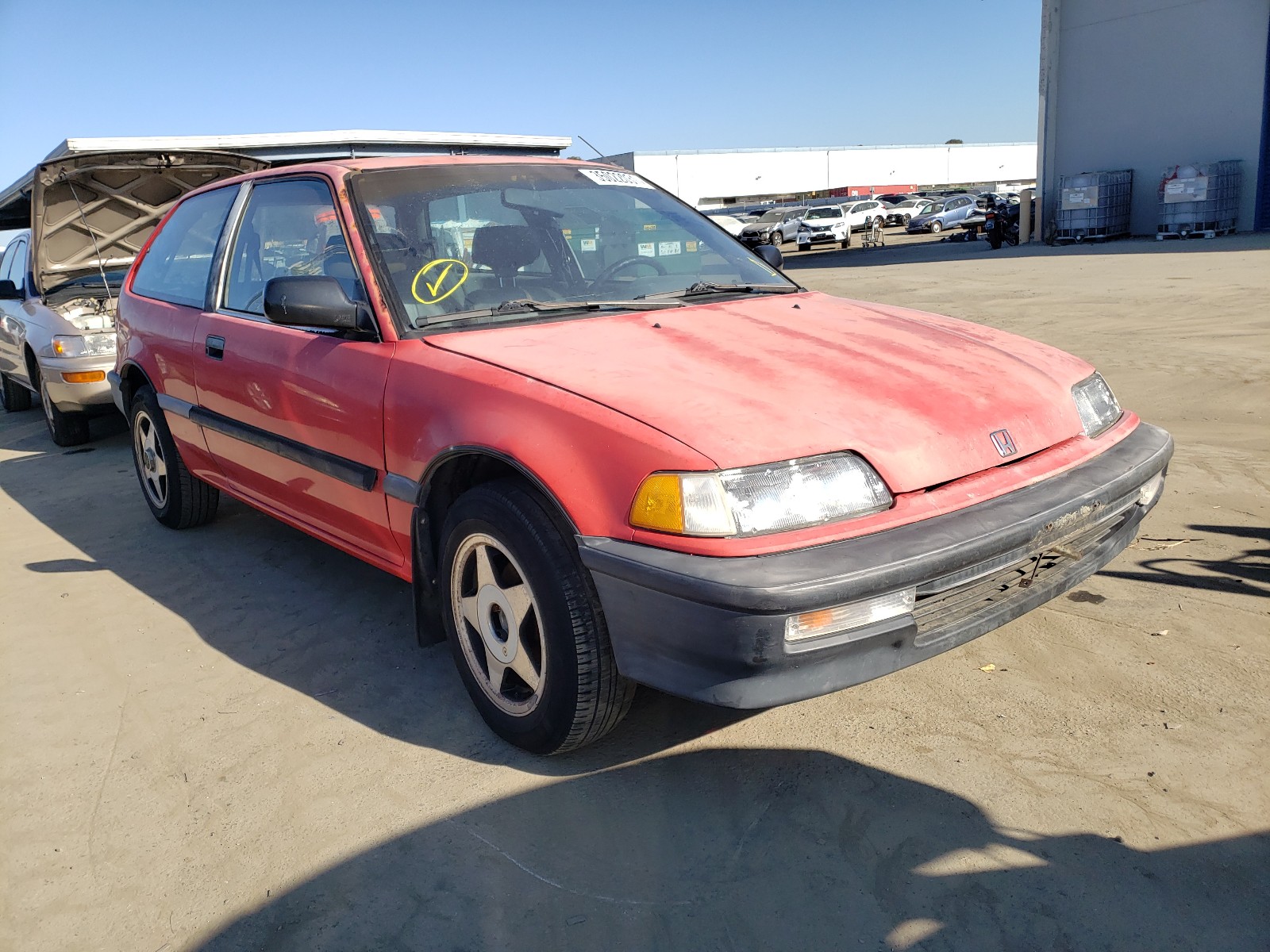 HONDA CIVIC 1991 2hged6344mh541910