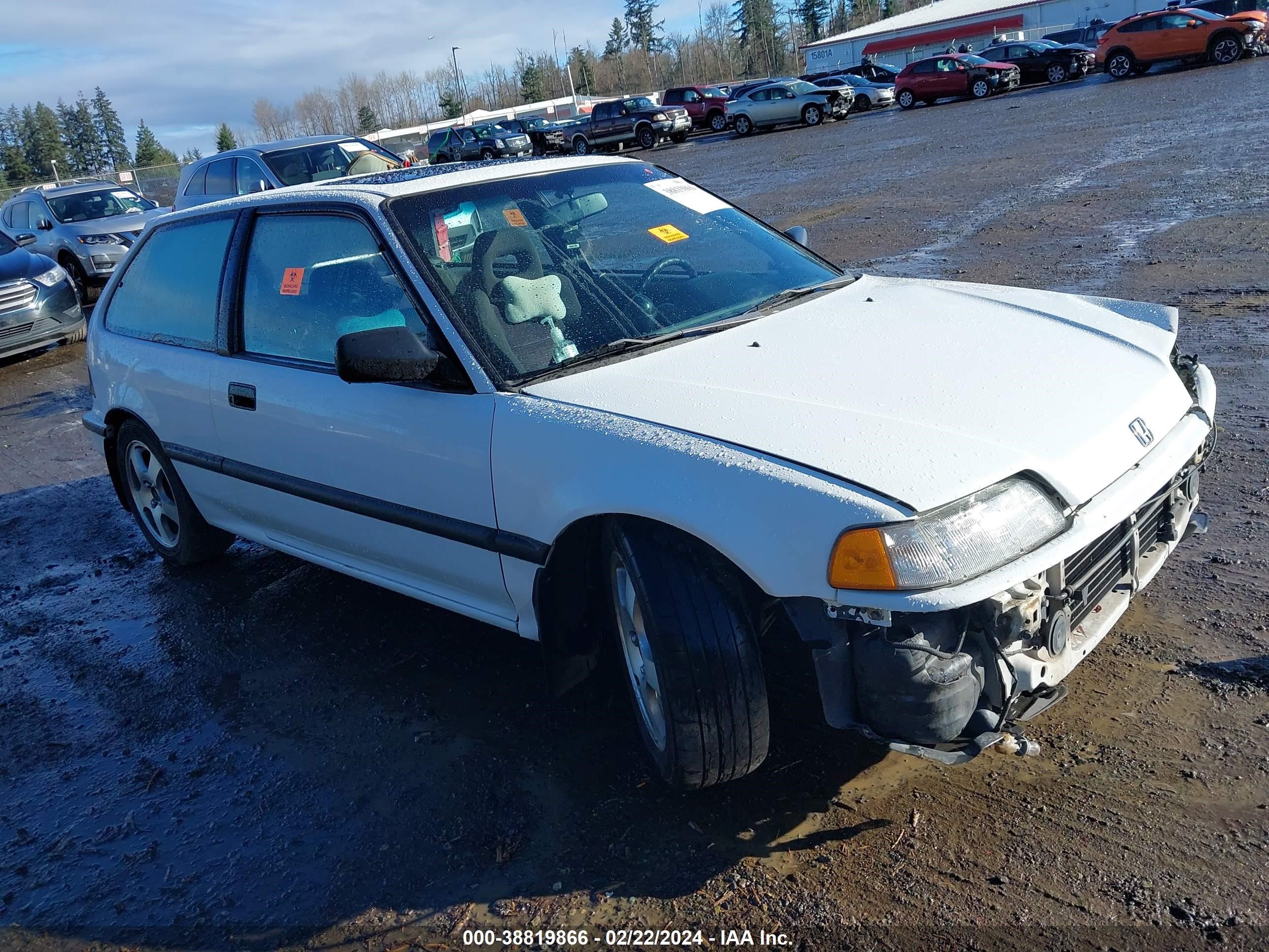 HONDA CIVIC 1990 2hged7361lh545046