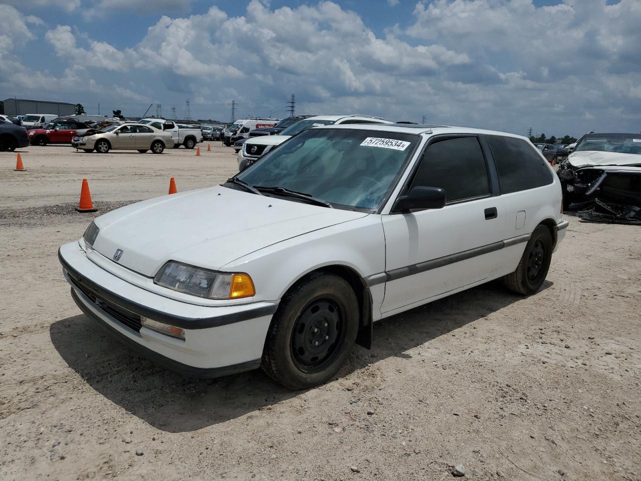 HONDA CIVIC 1990 2hged736xlh574979