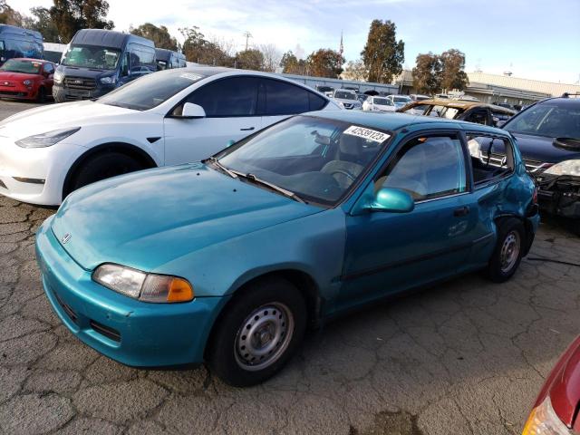 HONDA CIVIC DX 1992 2hgeh2358nh522705