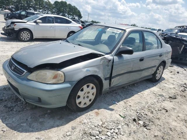 HONDA CIVIC LX 1999 2hgej6576xh501347