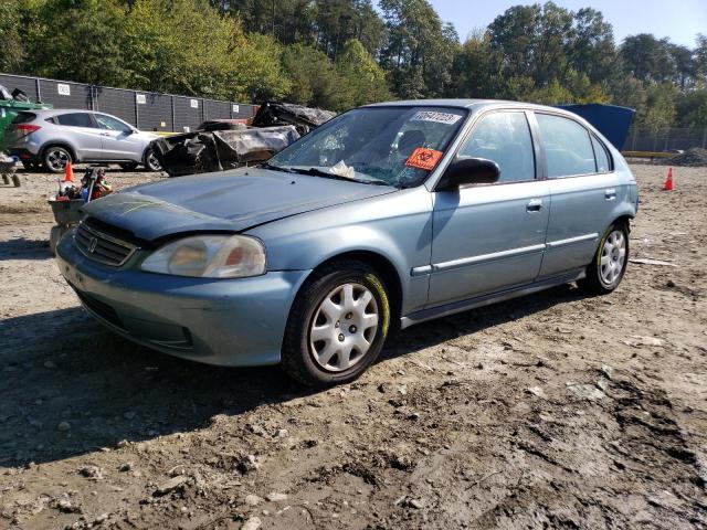 HONDA CIVIC 2000 2hgej6610yh568408