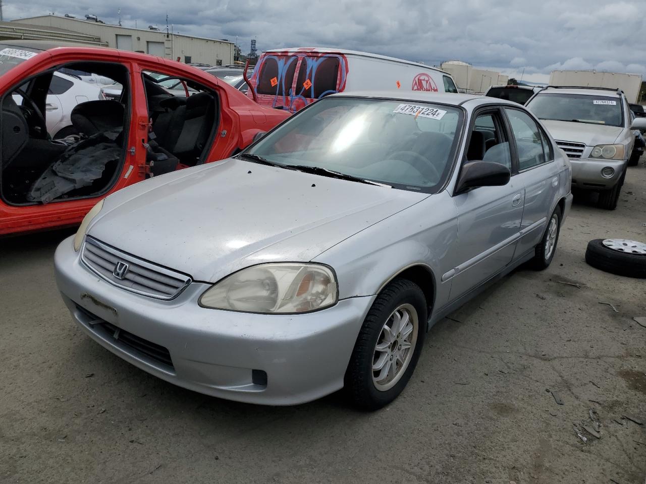 HONDA CIVIC 2000 2hgej6611yh569938