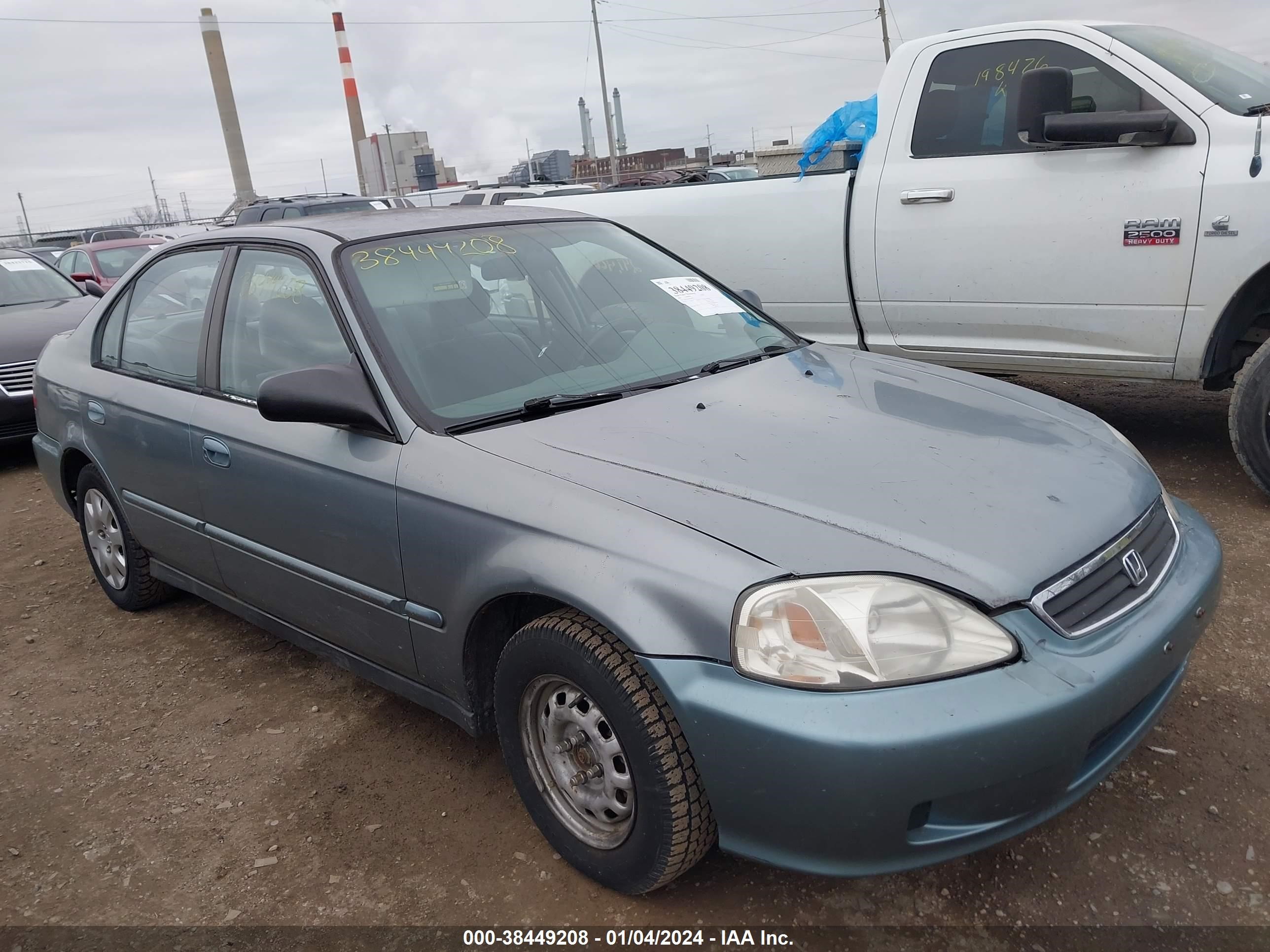 HONDA CIVIC 2000 2hgej6616yh502056