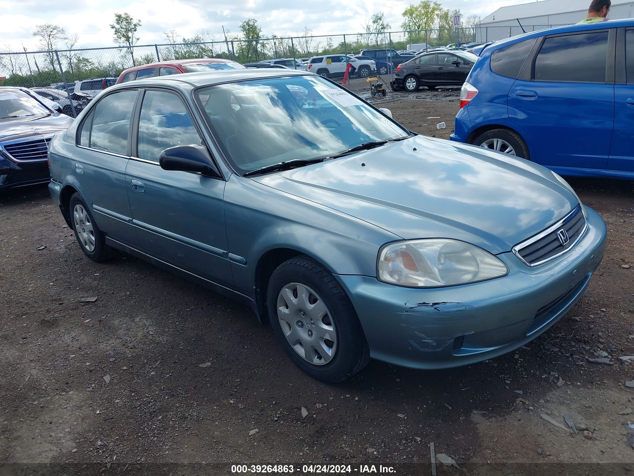 HONDA CIVIC 2000 2hgej6616yh573399