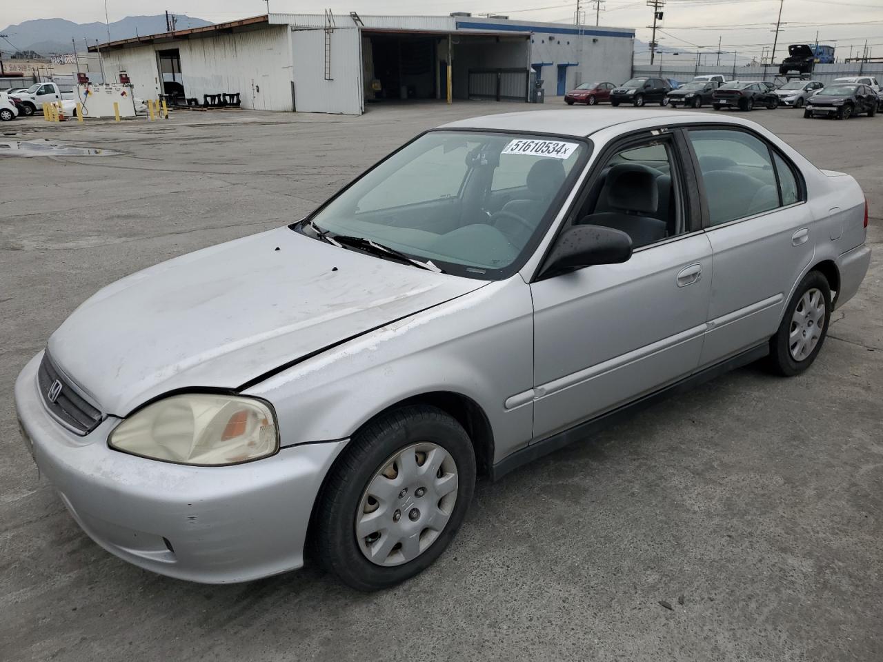 HONDA CIVIC 2000 2hgej6617yh551394