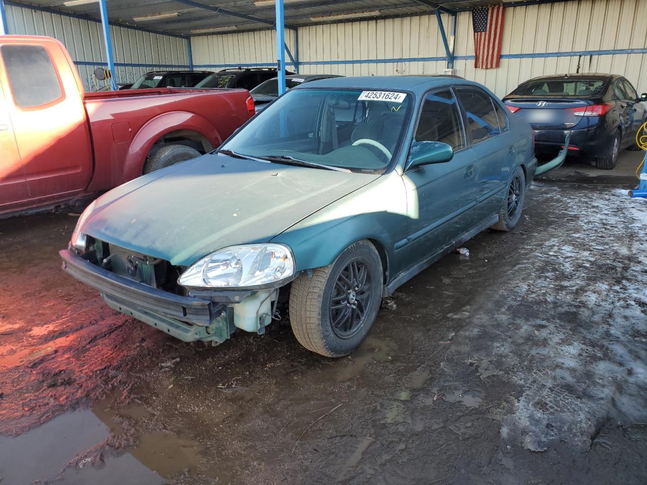 HONDA CIVIC 2000 2hgej6617yh556174