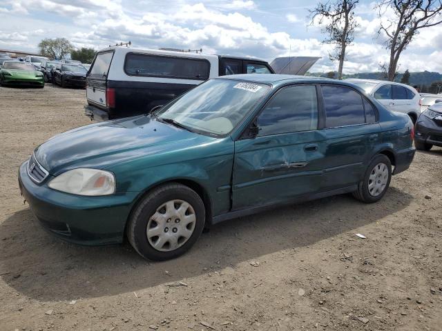 HONDA CIVIC 2000 2hgej6618yh525337