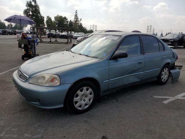 HONDA CIVIC 2000 2hgej6618yh549430