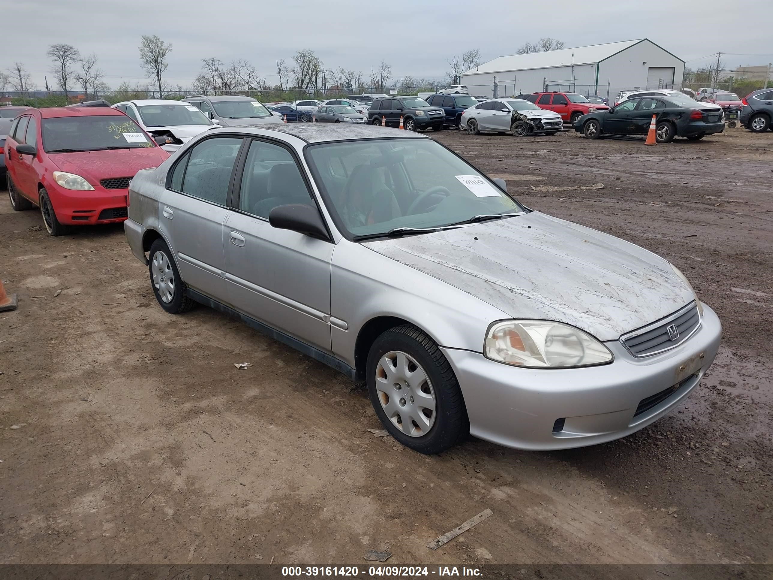 HONDA CIVIC 2000 2hgej6618yh565370