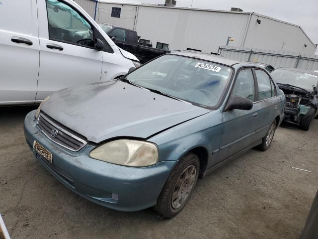 HONDA CIVIC 2000 2hgej6619yh500091