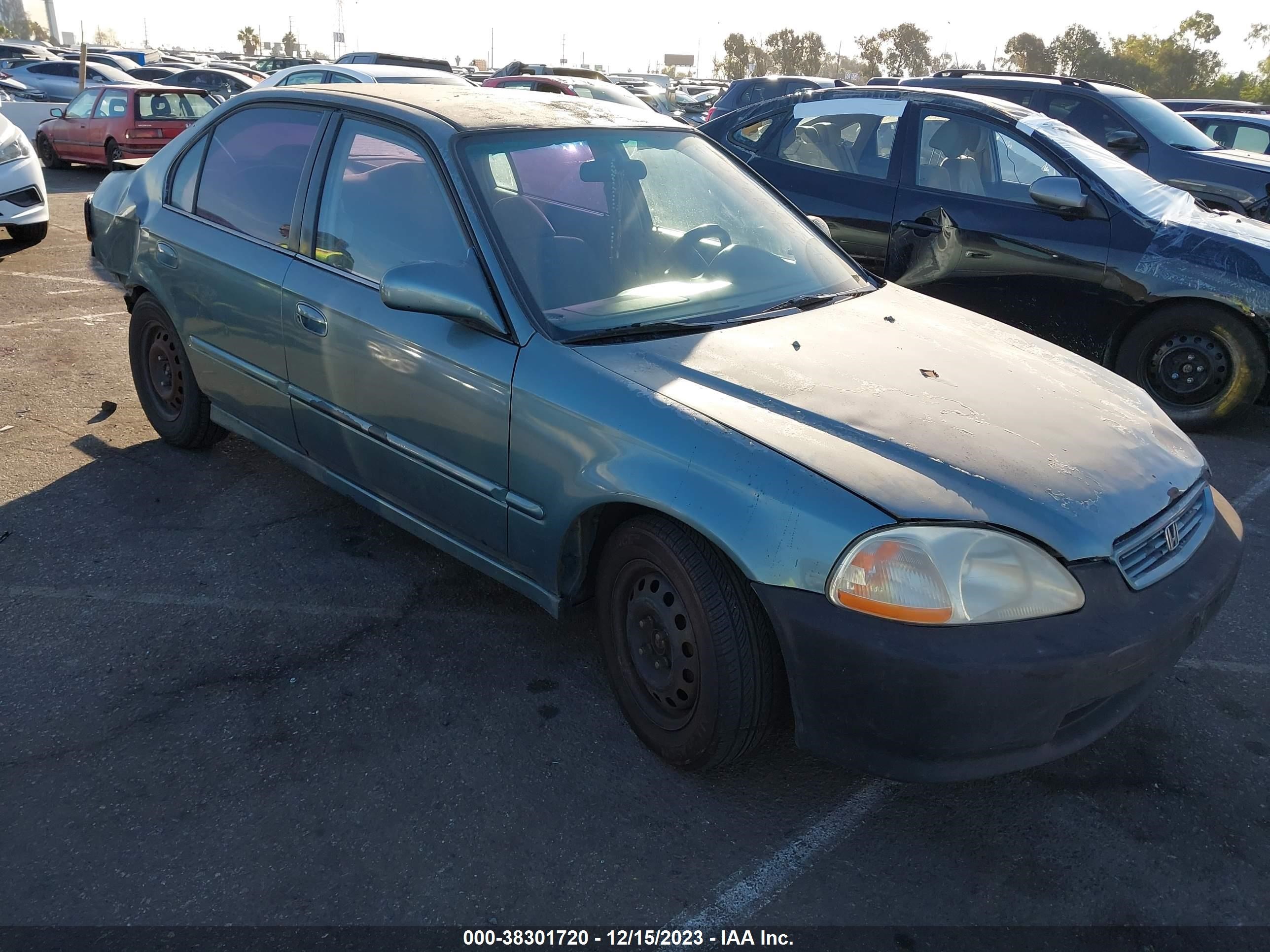 HONDA CIVIC 1997 2hgej6625vh557781