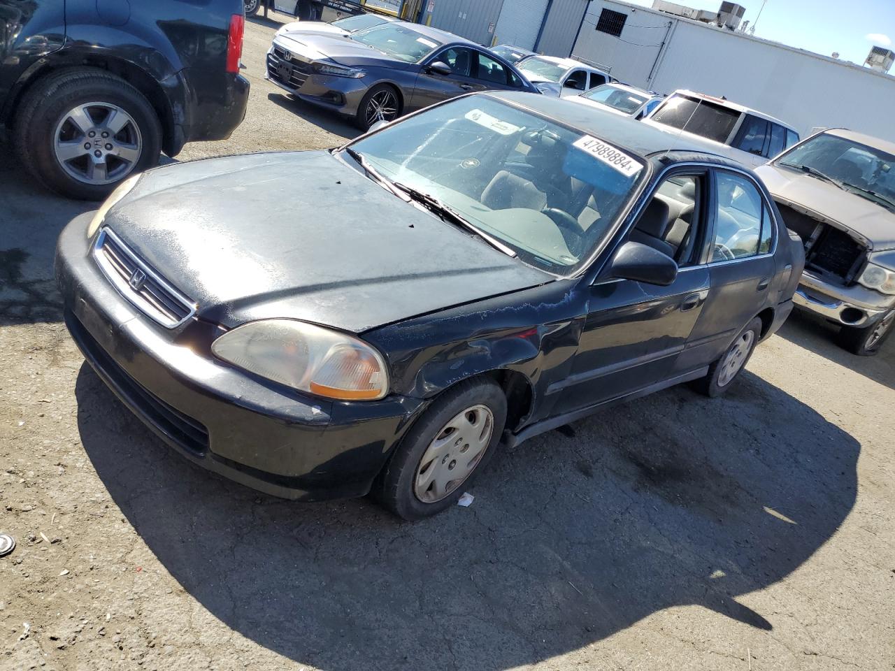 HONDA CIVIC 1997 2hgej6670vh576234