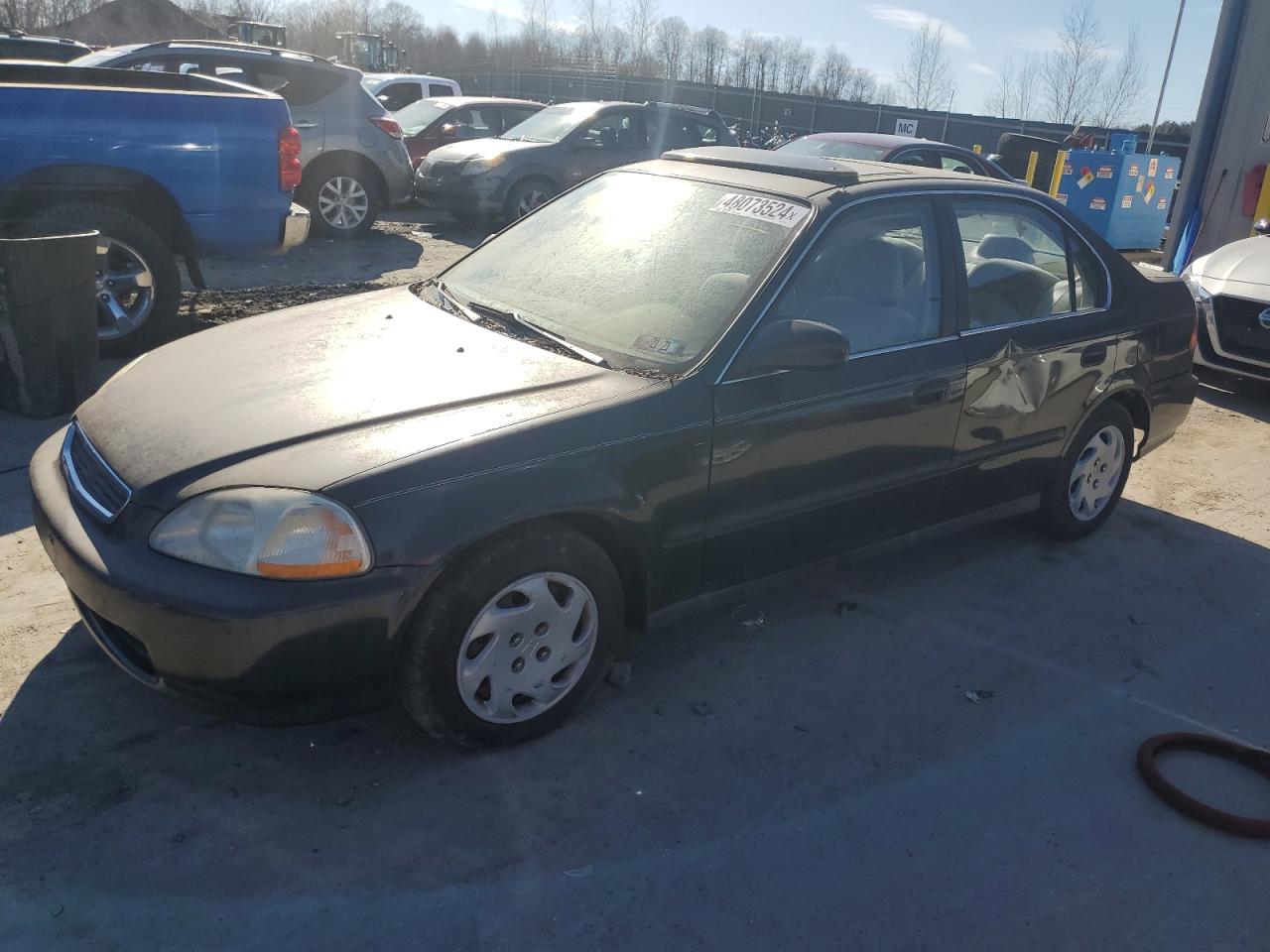 HONDA CIVIC 1997 2hgej6678vh548326