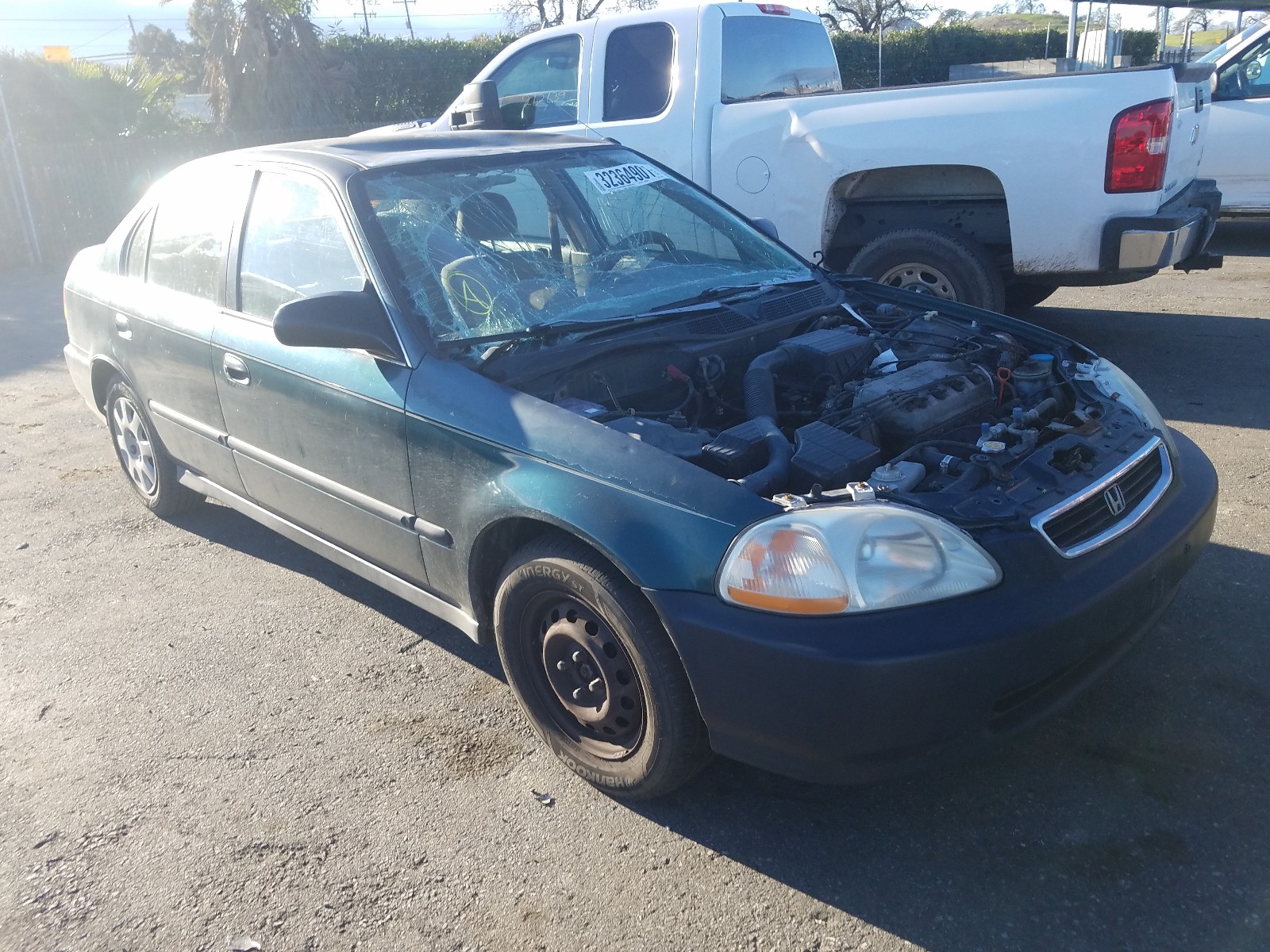 HONDA CIVIC LX 1998 2hgej6678wh531639