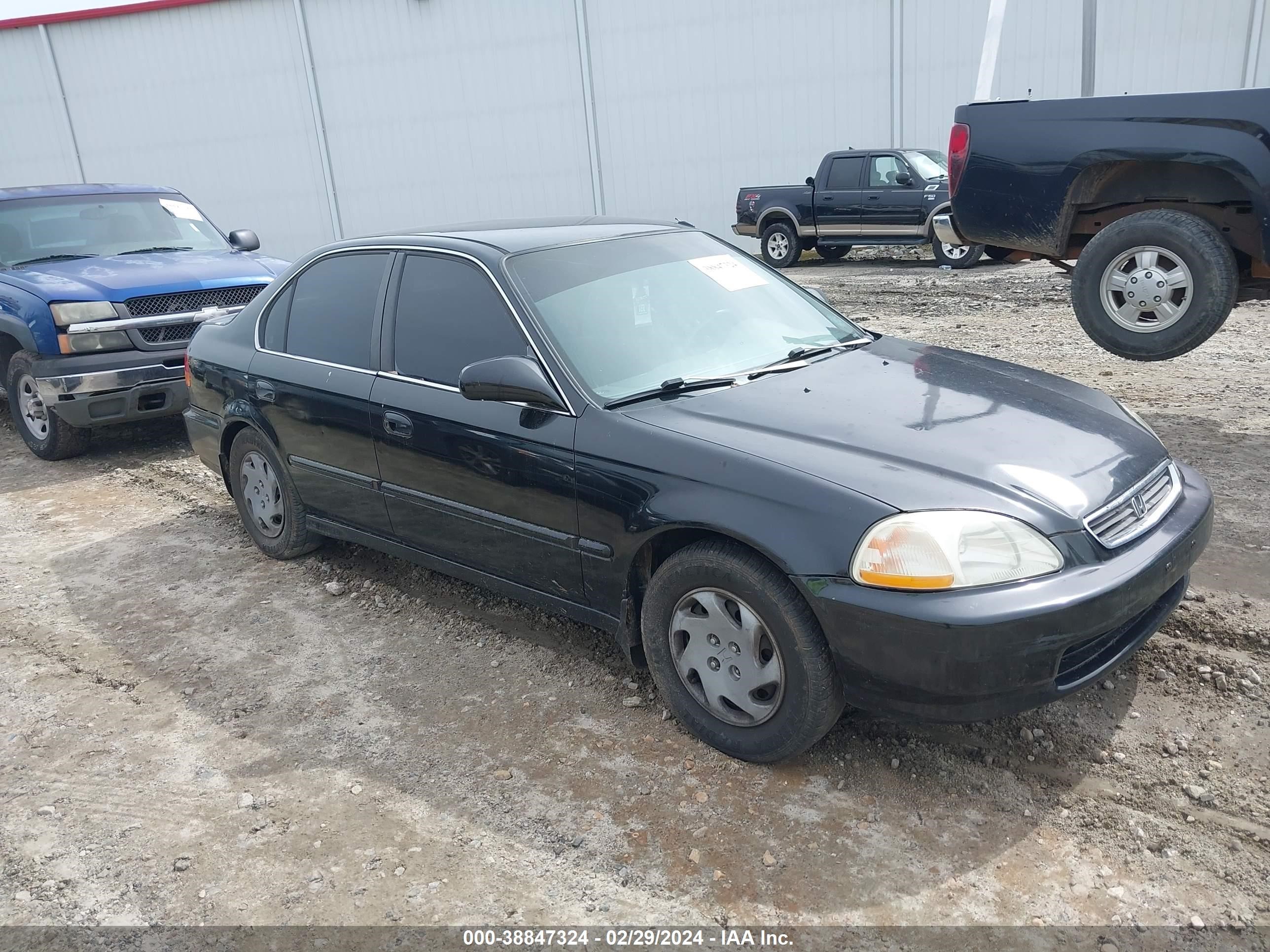 HONDA CIVIC 1997 2hgej667xvh523010