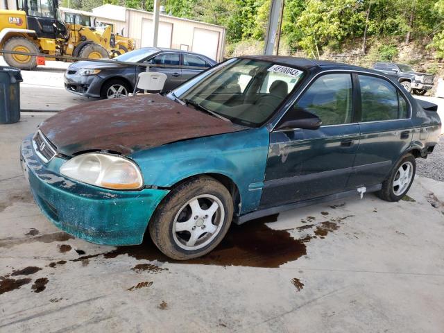 HONDA CIVIC LX 1998 2hgej667xwh604218