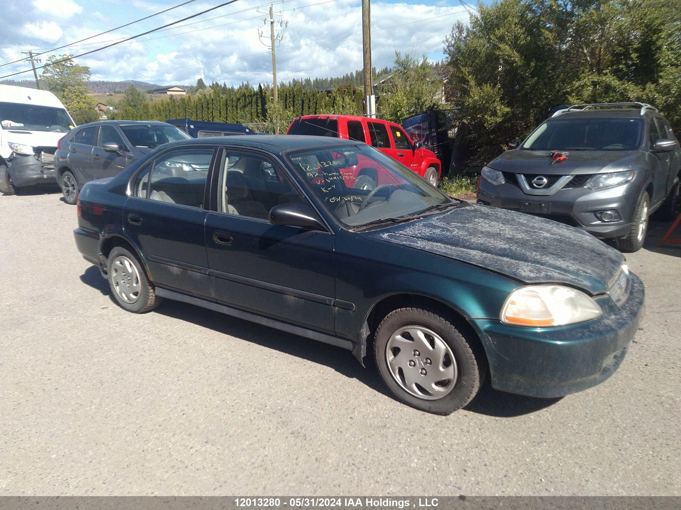 HONDA CIVIC 1997 2hgej6684vh915375