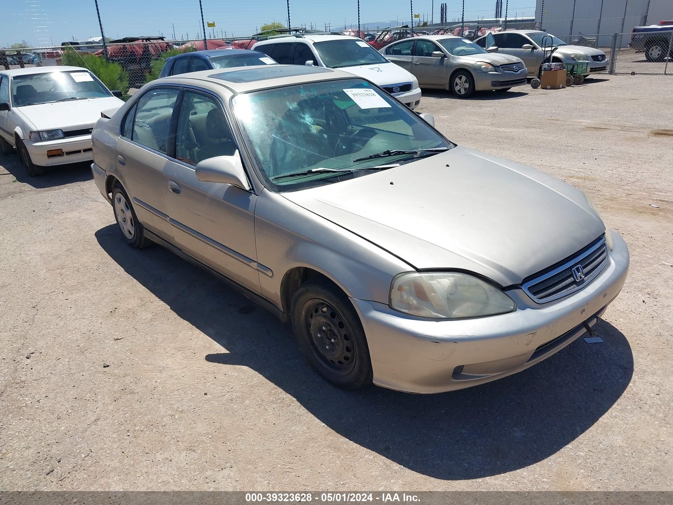 HONDA CIVIC 2000 2hgej8640yh523300