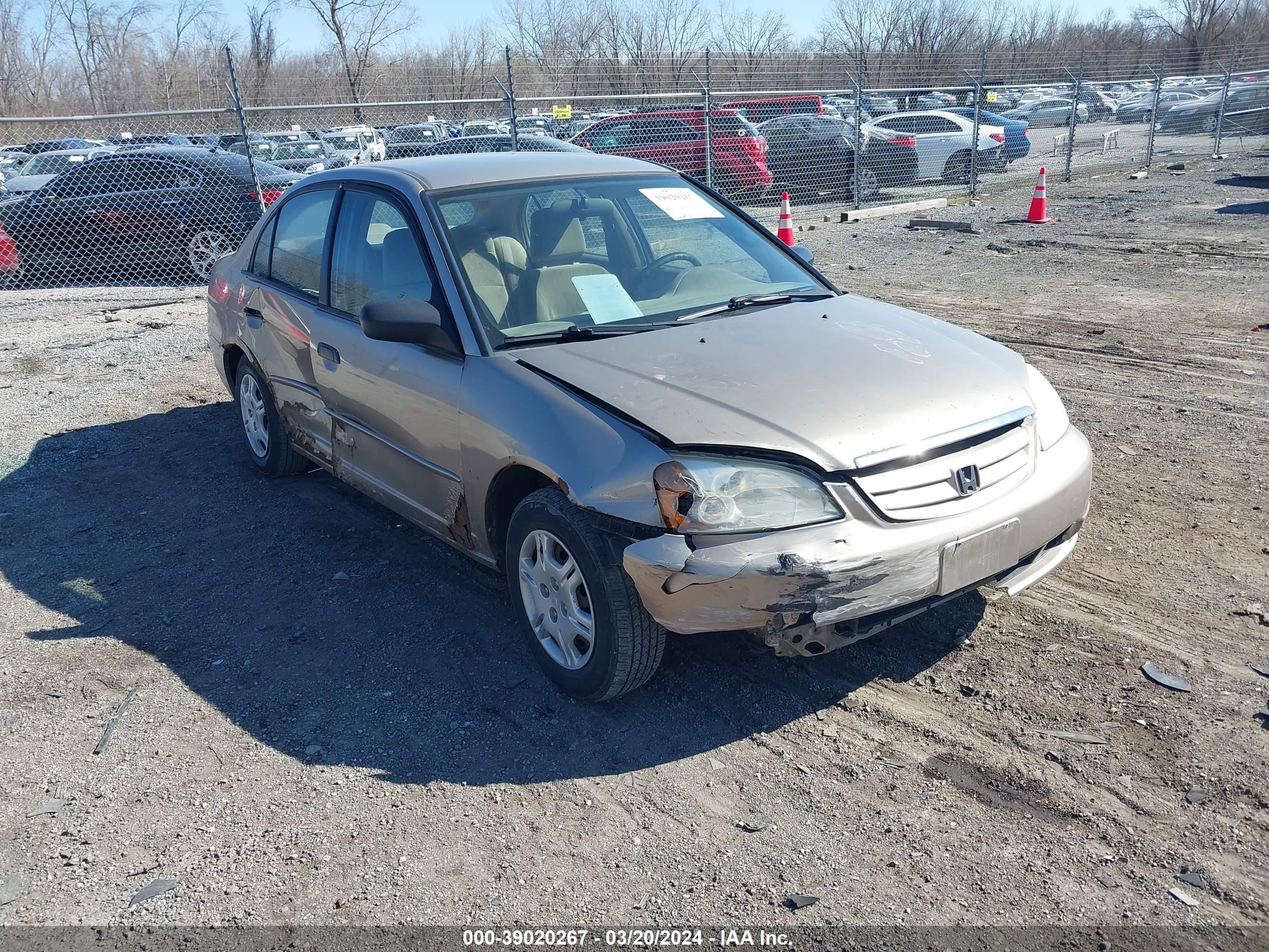 HONDA CIVIC 2001 2hges15521h548381