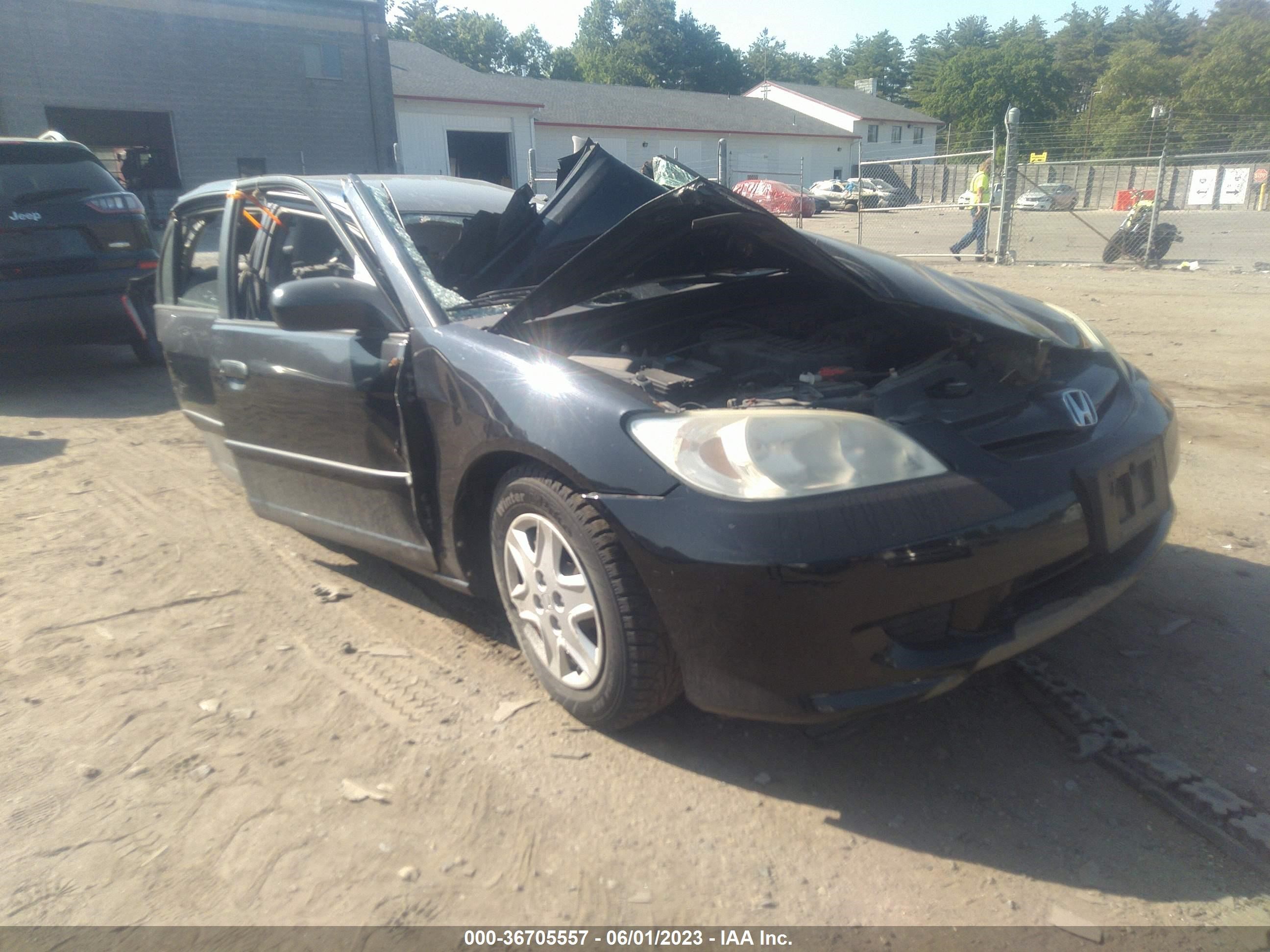 HONDA CIVIC 2005 2hges16335h512329