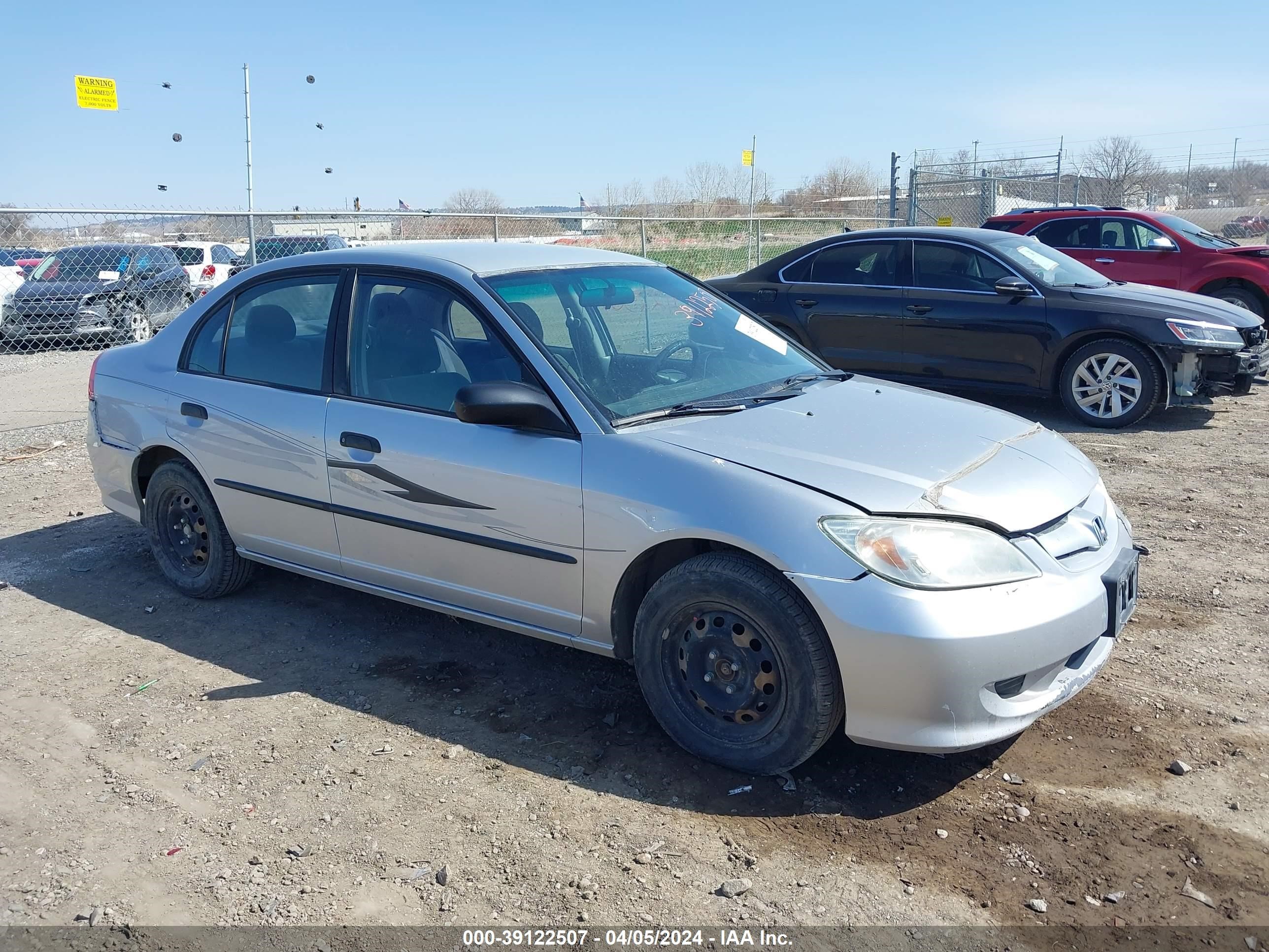 HONDA CIVIC 2004 2hges16344h596398