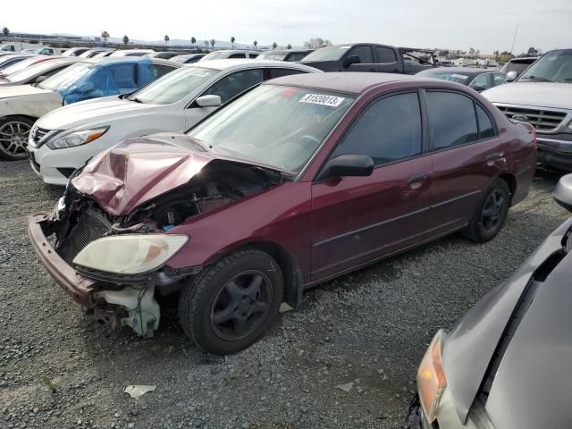 HONDA CIVIC 2004 2hges16354h917977