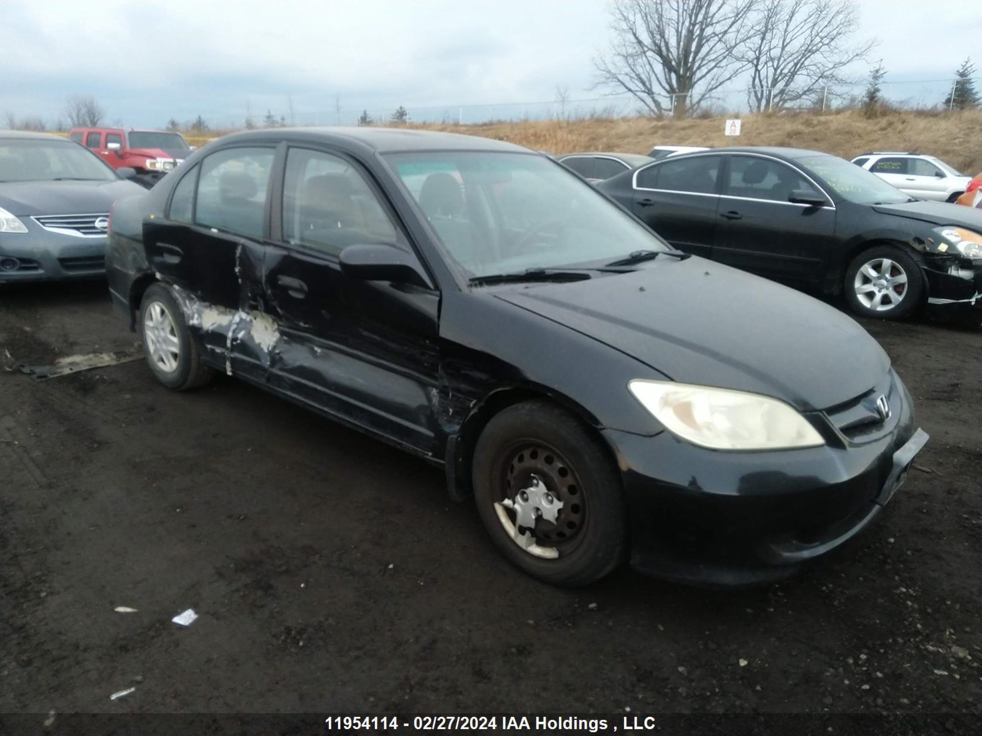 HONDA CIVIC 2005 2hges16355h013550