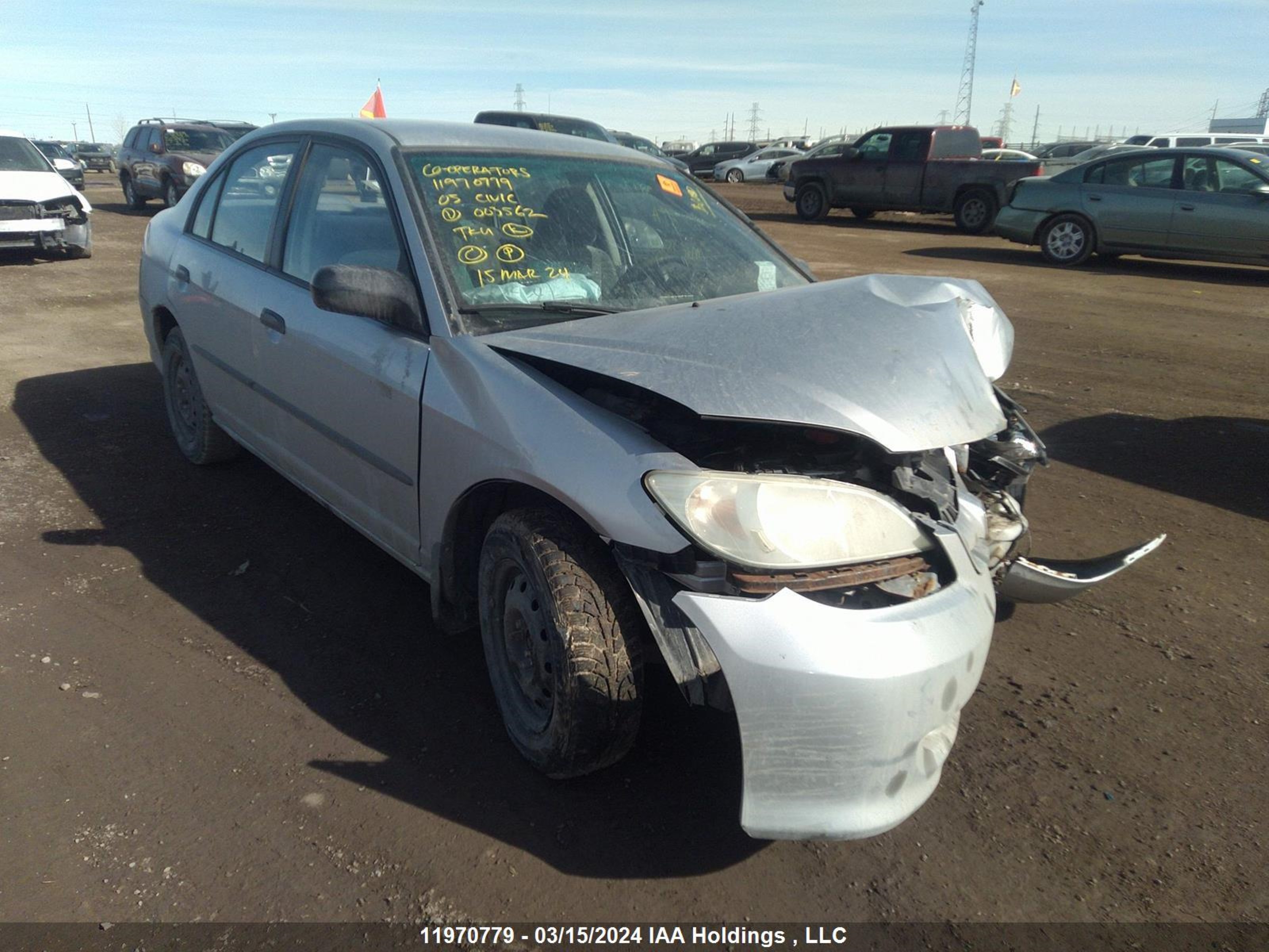 HONDA CIVIC 2005 2hges16365h003562