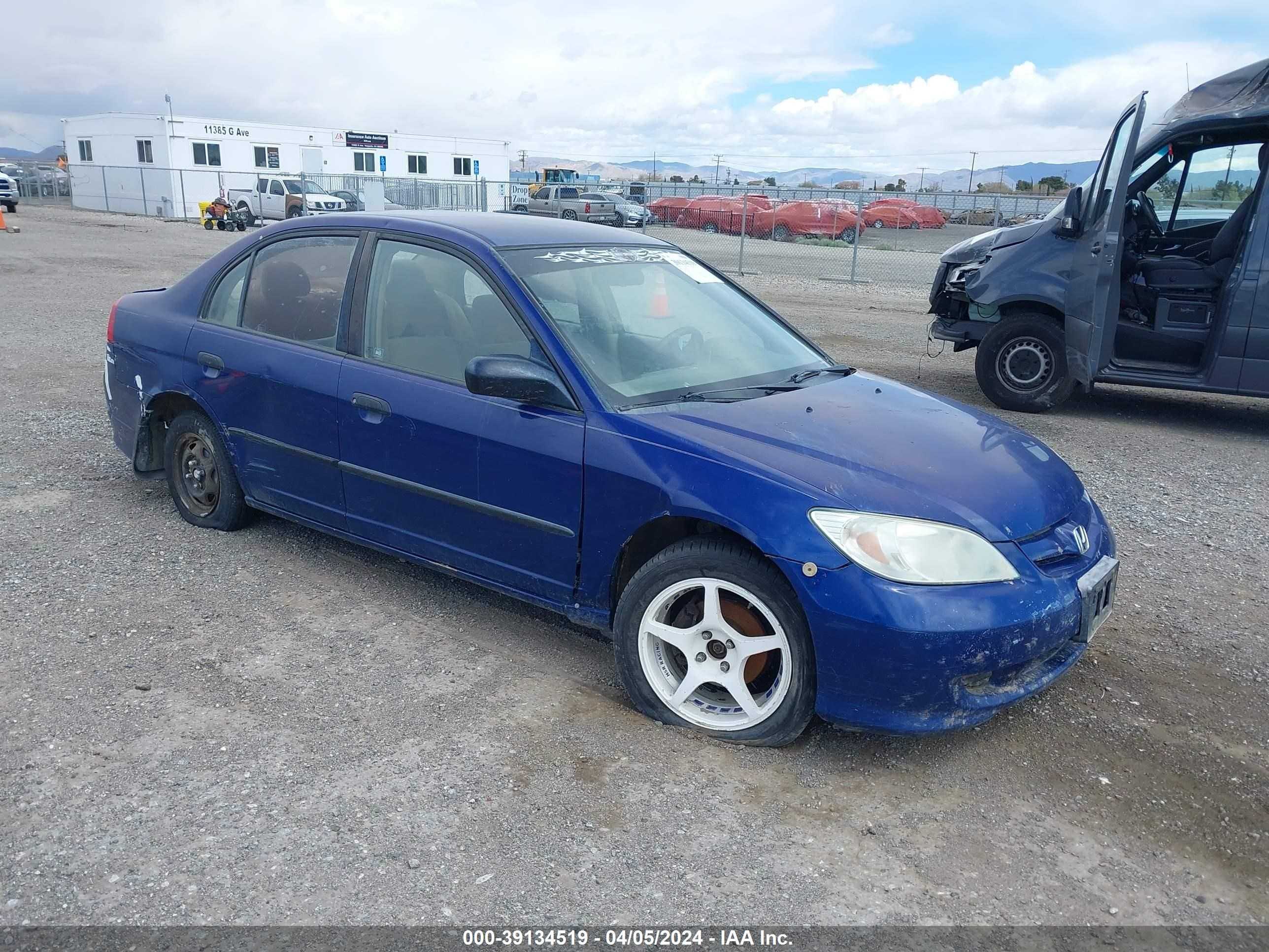 HONDA CIVIC 2004 2hges16374h573388