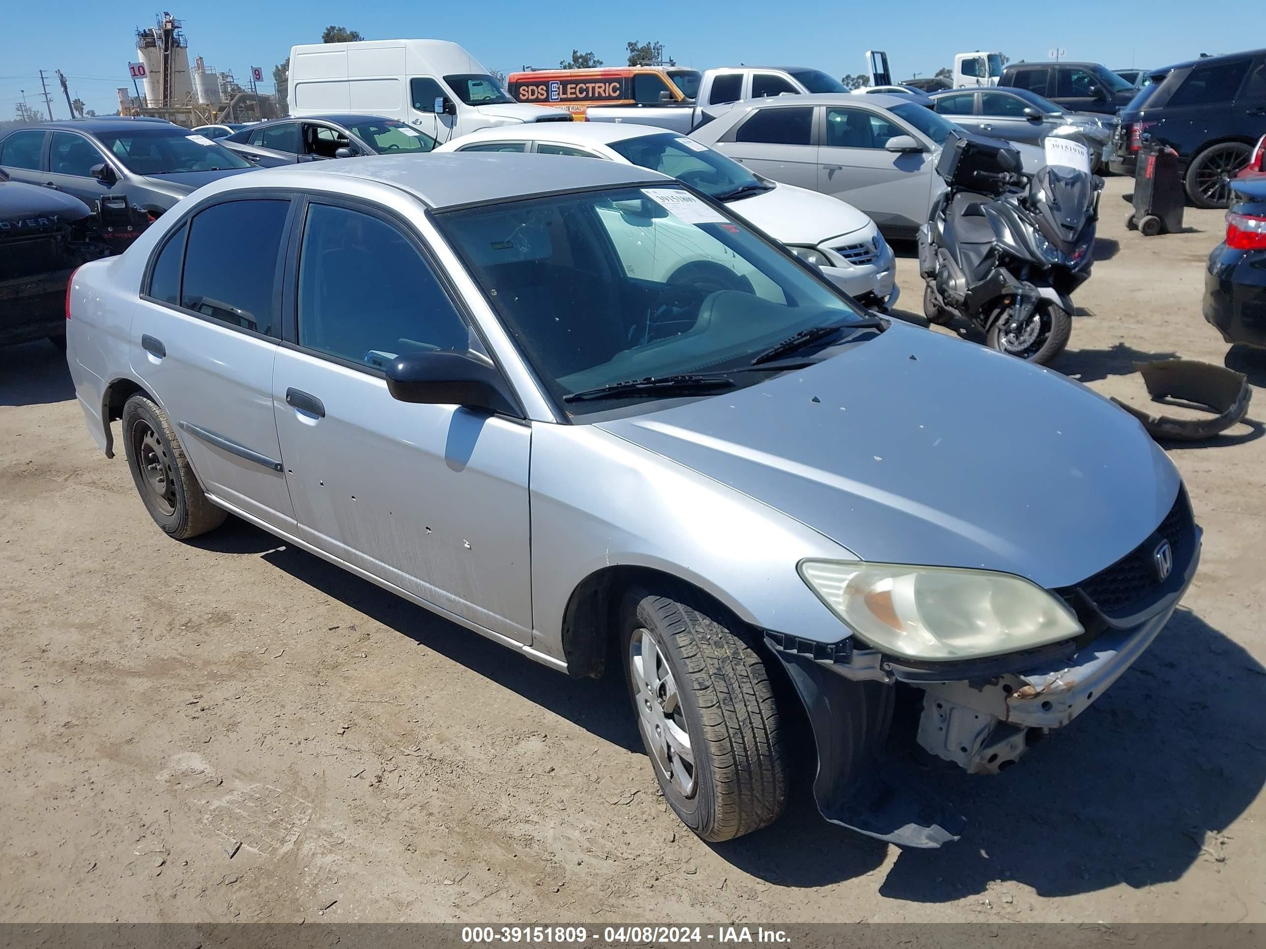 HONDA CIVIC 2004 2hges16374h627885